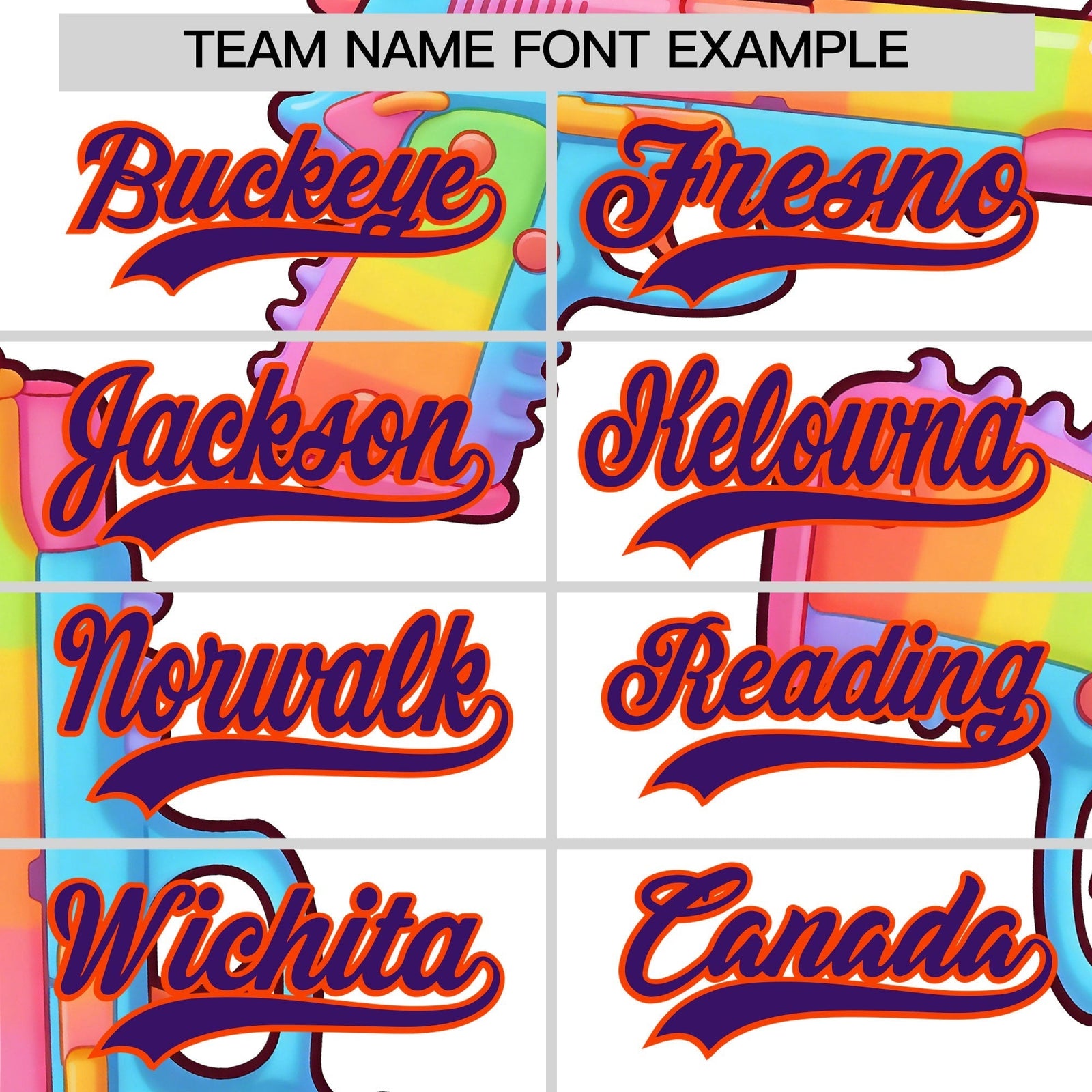 Custom Youth Baseball Jersey White Purple Sugar-Coated Firepower Graffiti Pattern Street Style