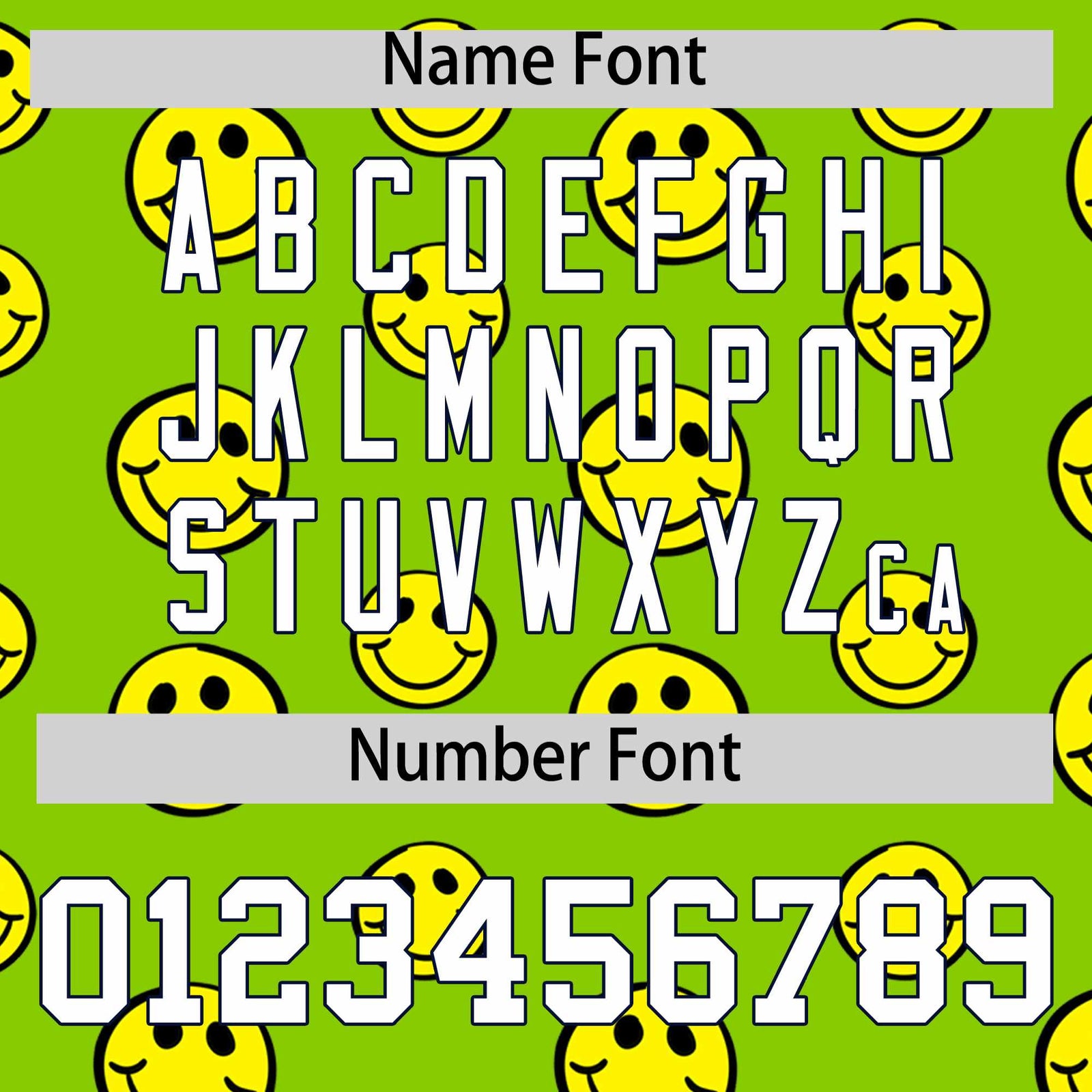 Custom Navy Neon Green Graffiti Gradient Pattern Authentic Smile Baseball Jersey