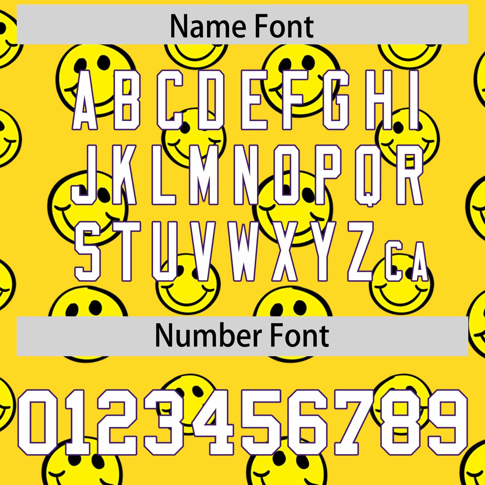 Custom Purple Gold Graffiti Gradient Pattern Authentic Smile Baseball Jersey