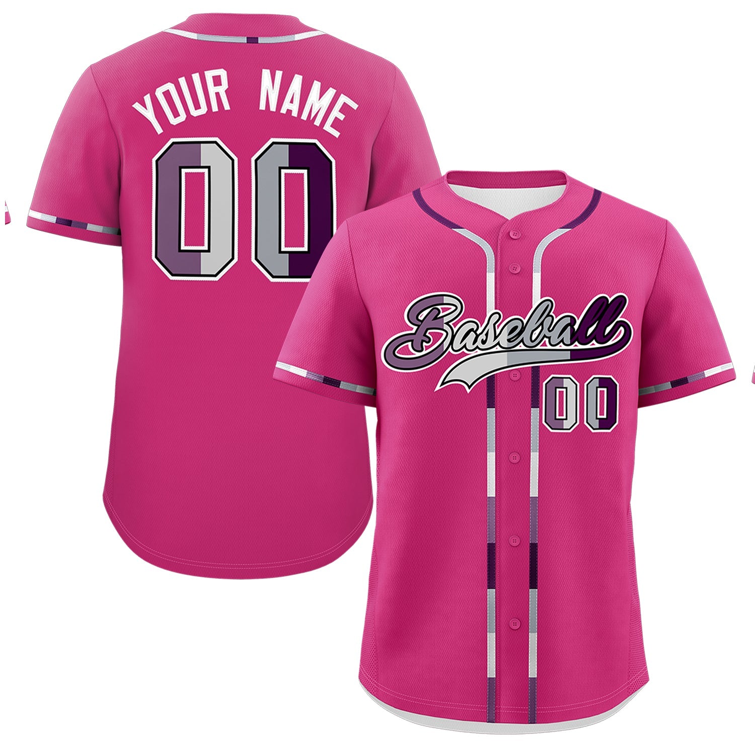 Custom Rose Red Genderless For Pride Month Classic Style Baseball Jersey| KXKSHOP