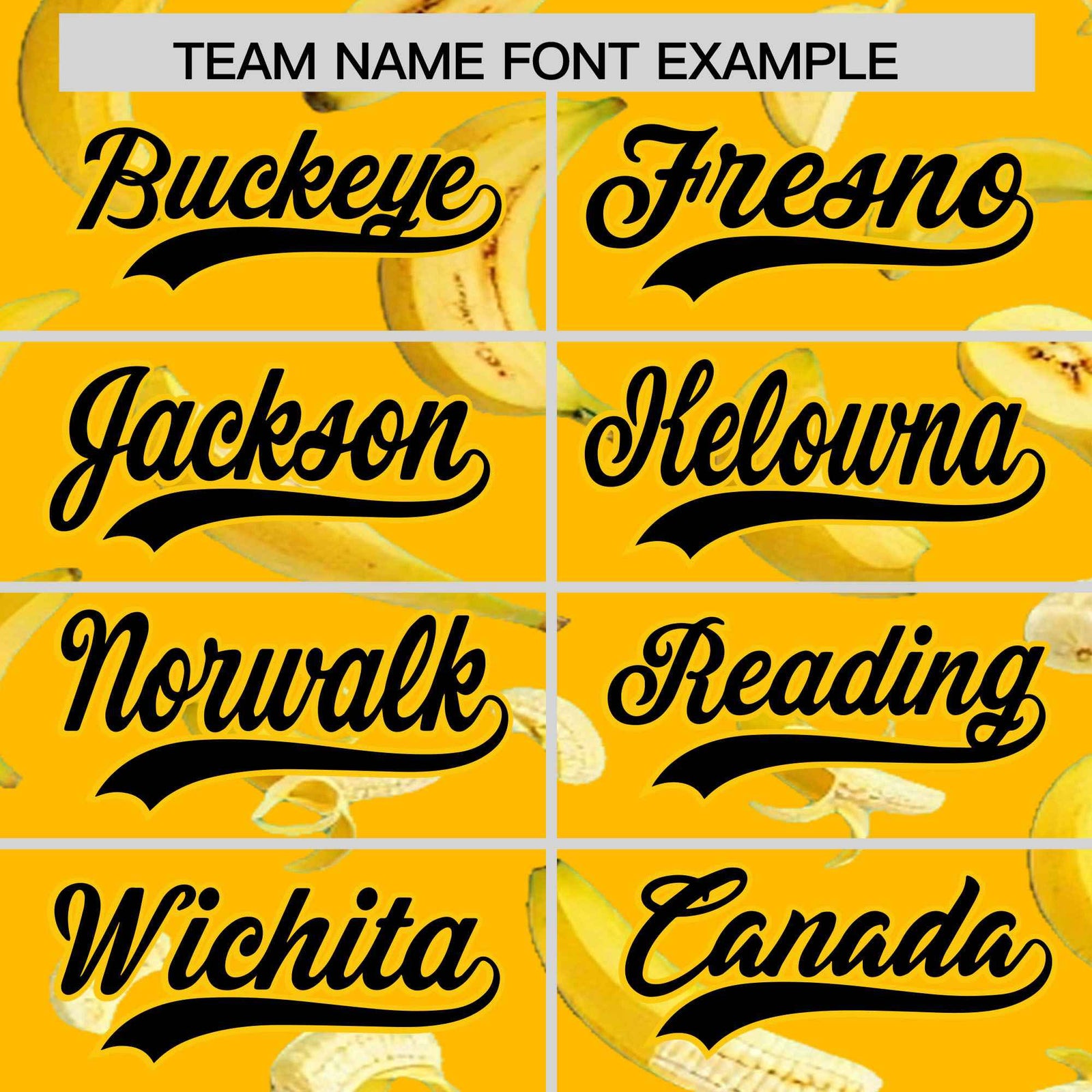 Custom Yellow Banana Graffiti Pattern Fashion Authentic Baseball Jersey | Graffiti Pattern | Embroidery&Dye-sublimation printing | KXKSHOP