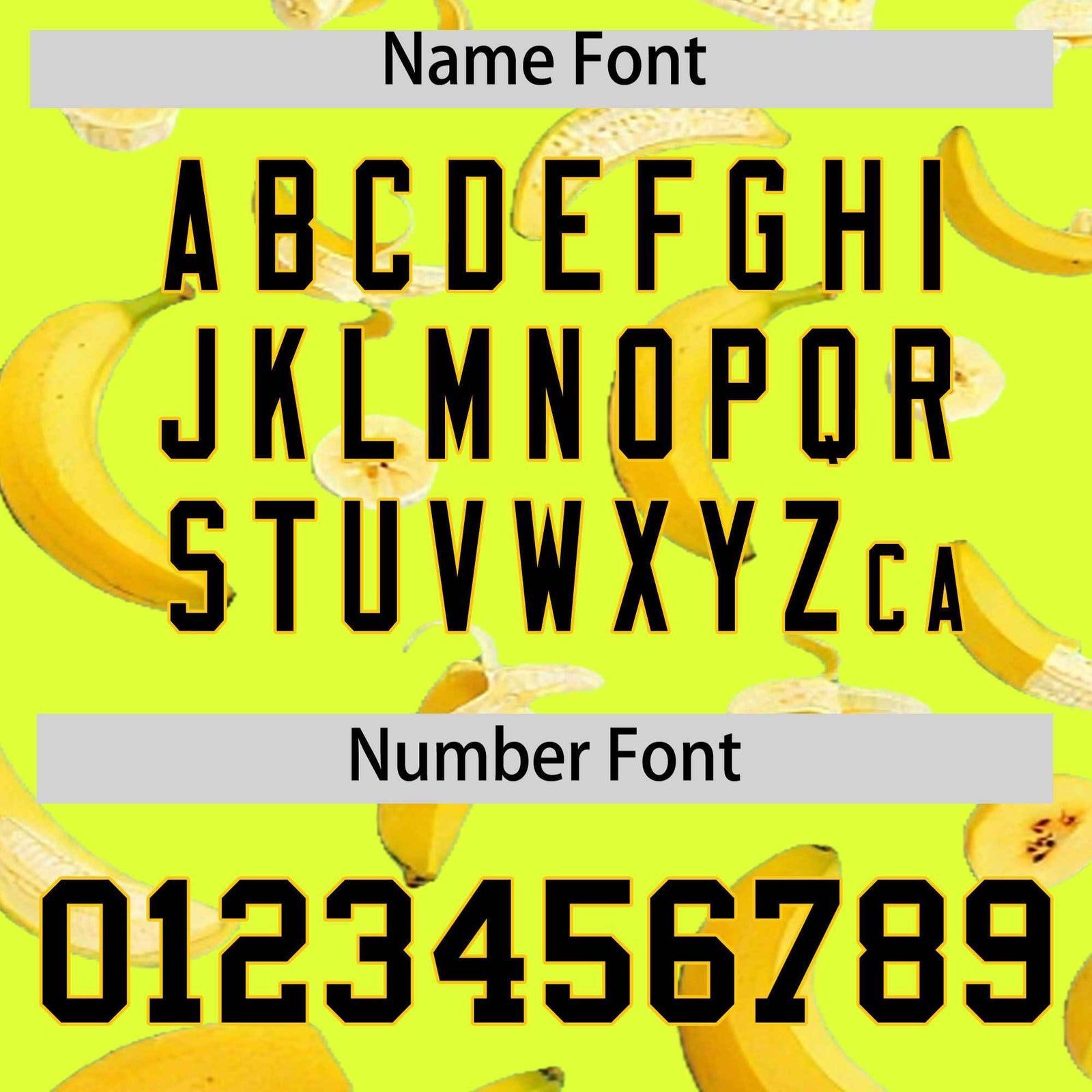 Custom Fluorescent Green Banana Graffiti Pattern Fashion Authentic Baseball Jersey | Graffiti Pattern | Embroidery&Dye-sublimation printing | KXKSHOP