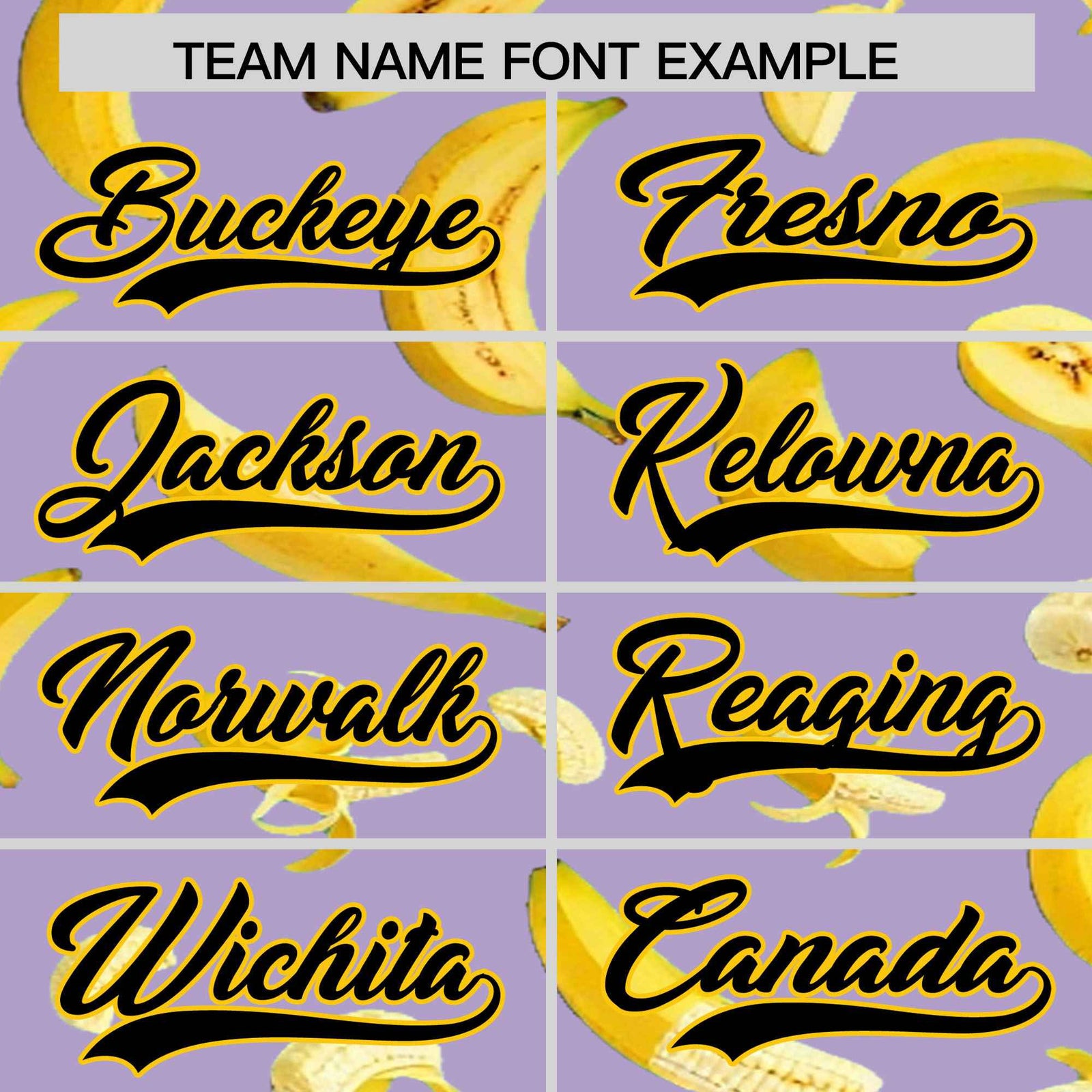 Custom Light Purple Banana Graffiti Pattern Fashion Authentic Baseball Jersey | Graffiti Pattern | Embroidery&Dye-sublimation printing | KXKSHOP