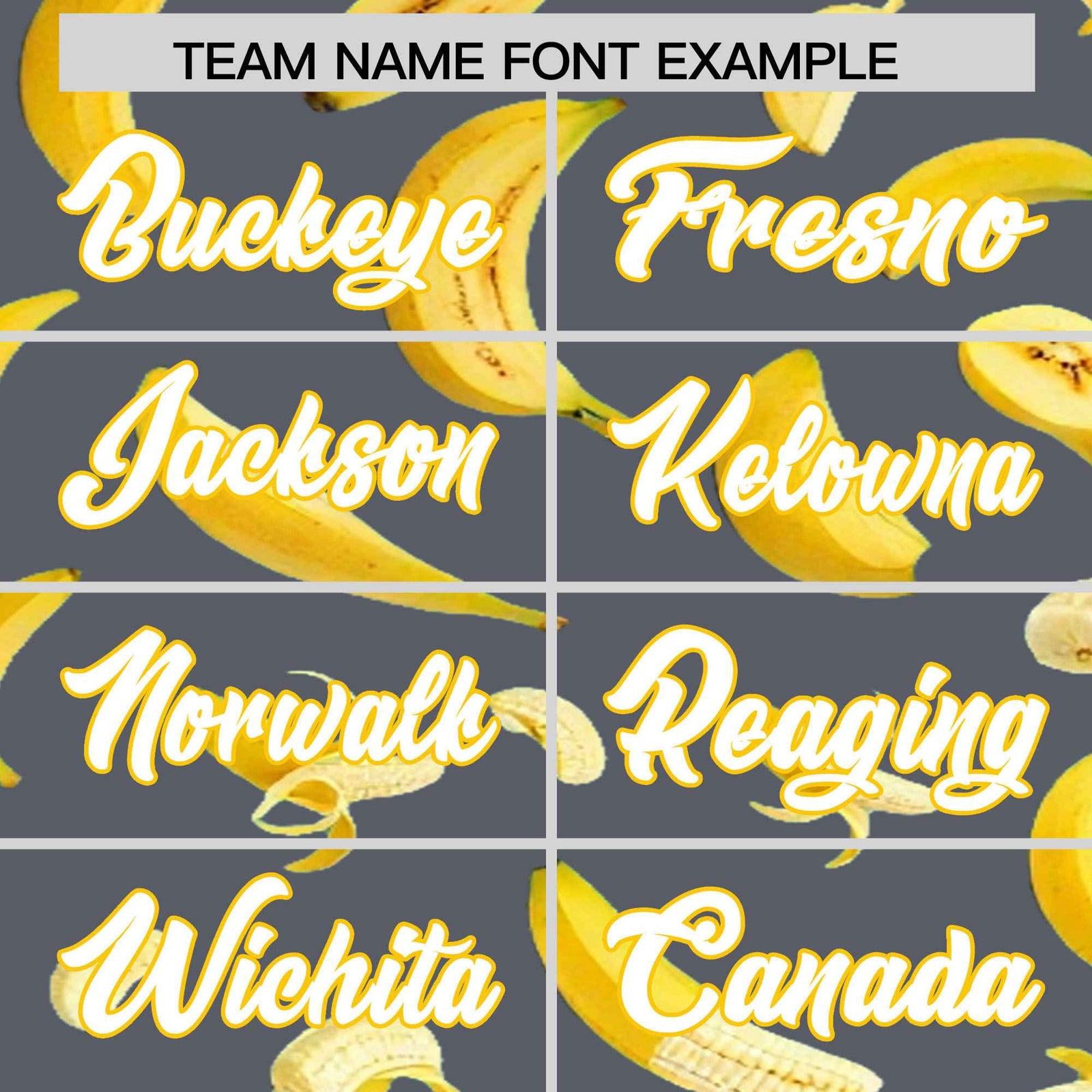Custom Gray Banana Graffiti Pattern Fashion Authentic Baseball Jersey | Graffiti Pattern | Embroidery&Dye-sublimation printing | KXKSHOP