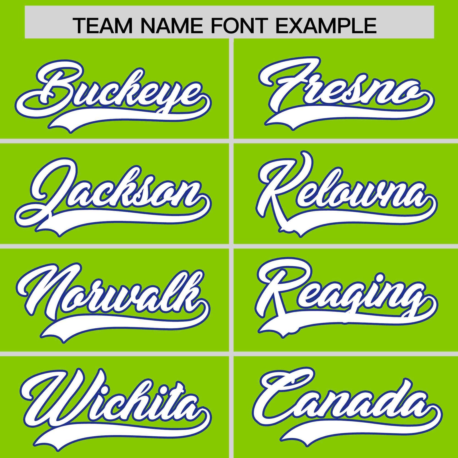 Custom Neon Green Royal Blue Star Pattern Thick Stripes Baseball Jersey