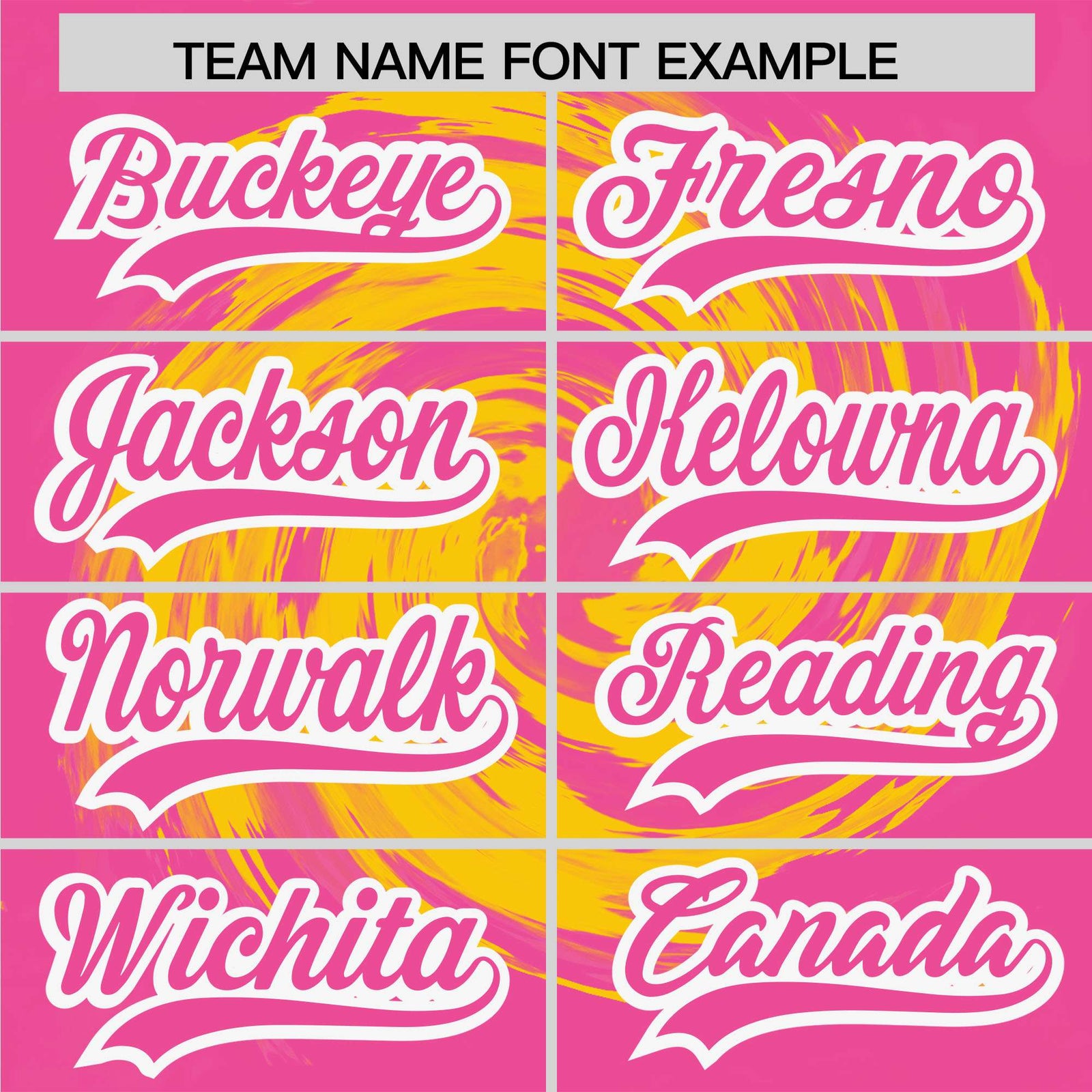 Custom Gold Pink Swirl Graffiti Pattern Authentic Baseball Jersey