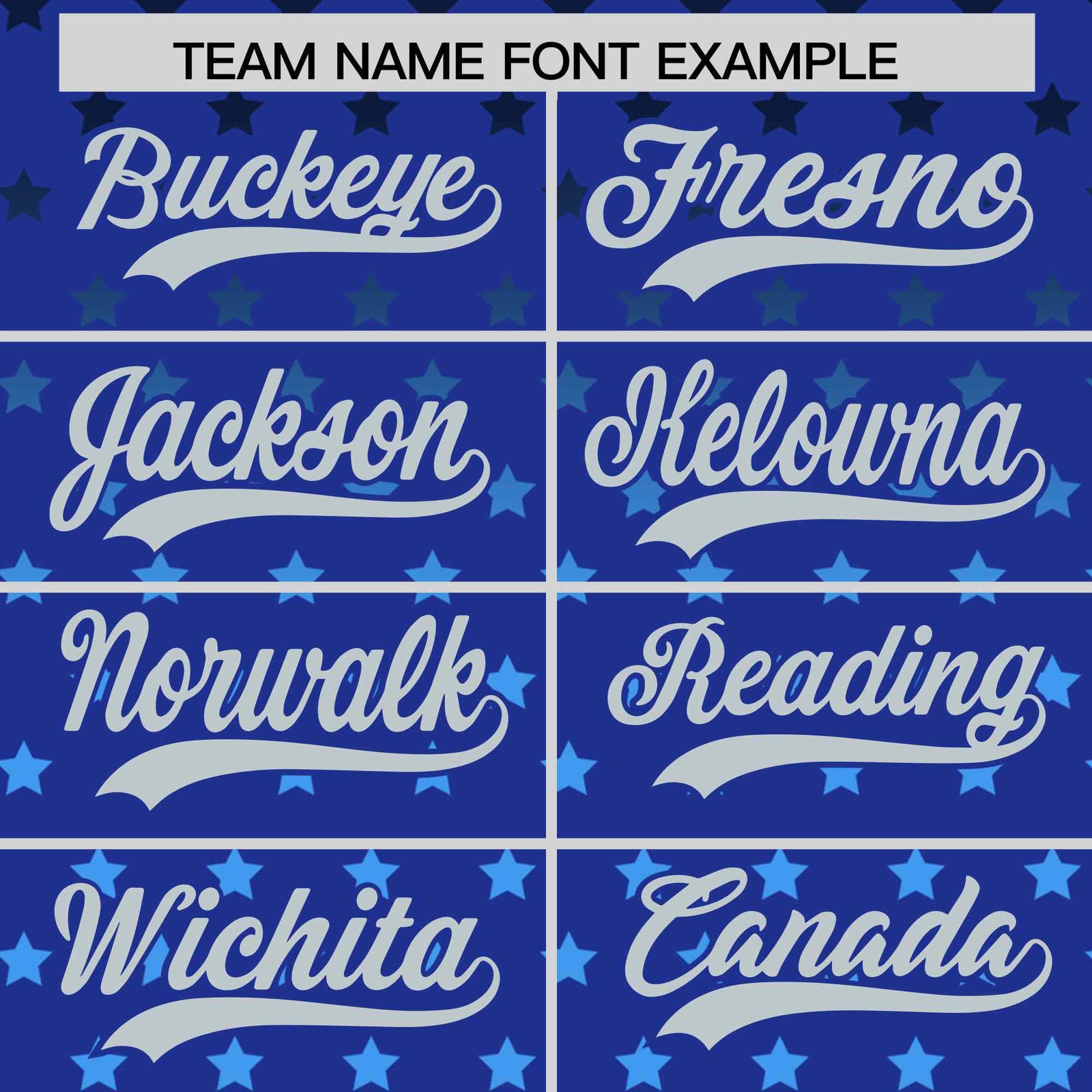 Custom Royal Silver-White Raglan Sleeve Personalized Star Print Authentic Baseball Jersey