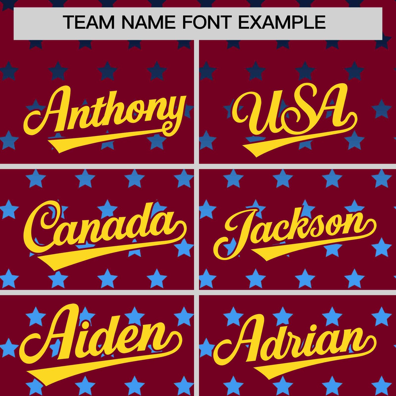 Custom Crimson Gold-White Raglan Sleeve Personalized Star Print Authentic Baseball Jersey
