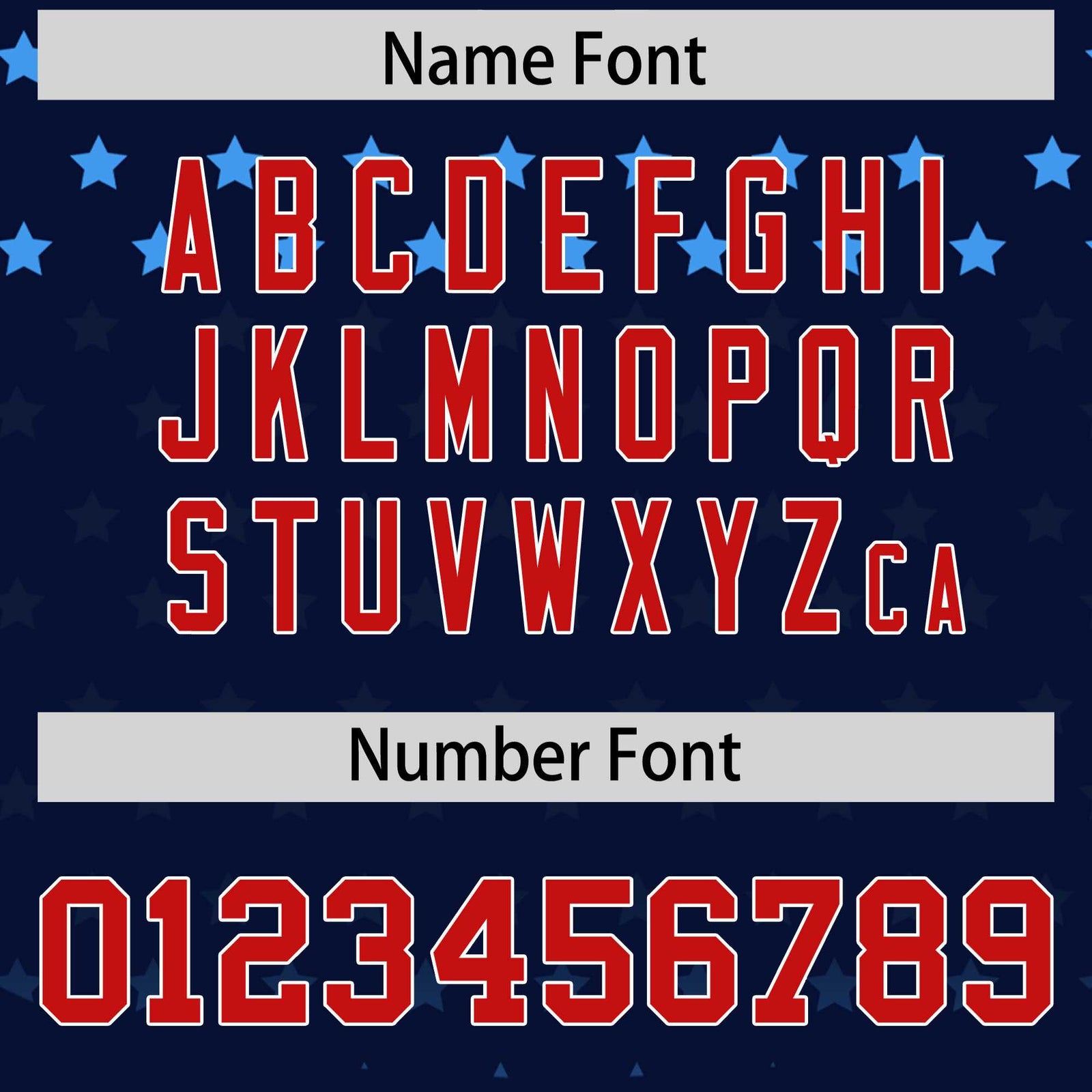 Custom Navy Red-White Raglan Sleeve Personalized Star Print Authentic Baseball Jersey