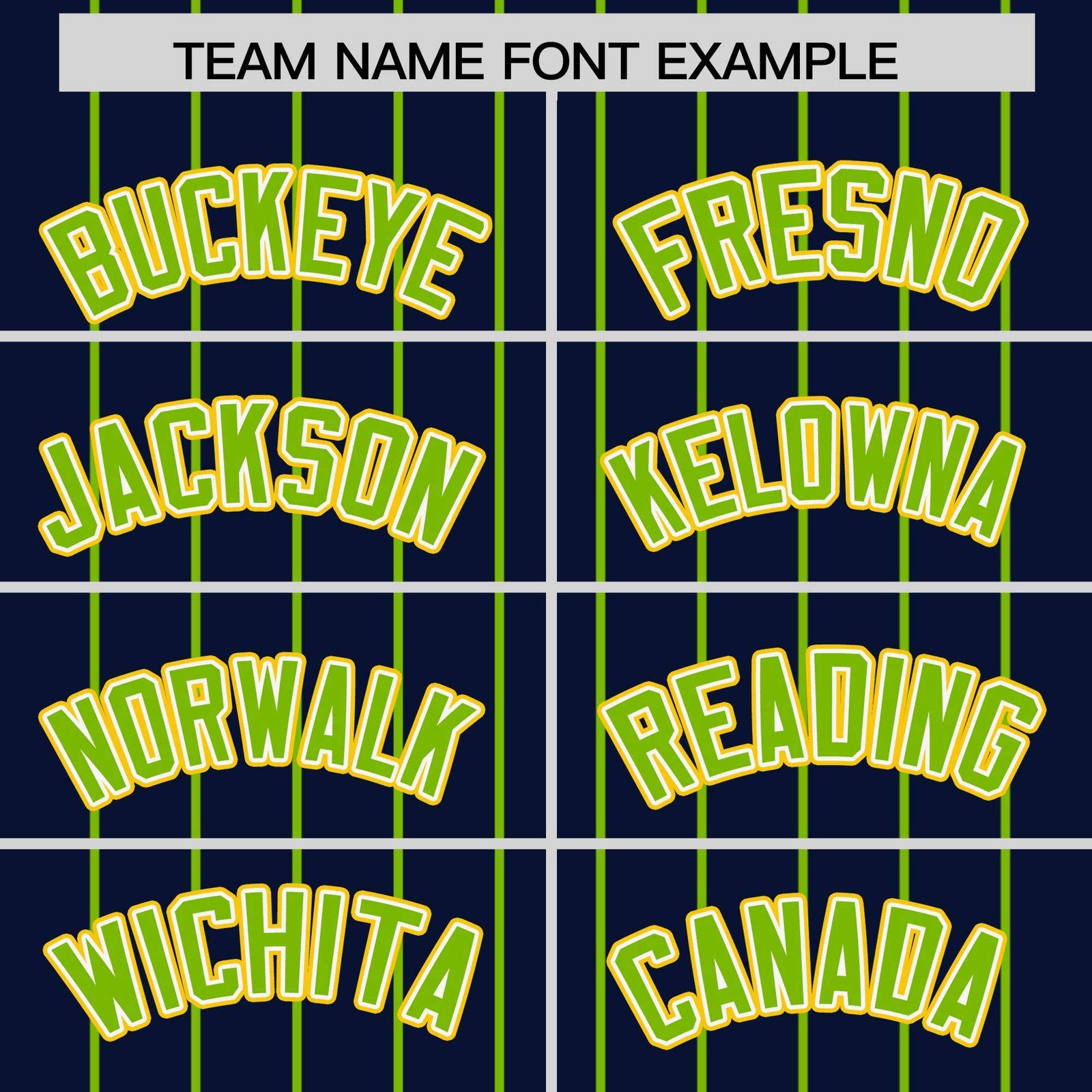 Custom Navy Neon Green Stripe Fashion Sleeves Gradient Authentic Baseball Jersey