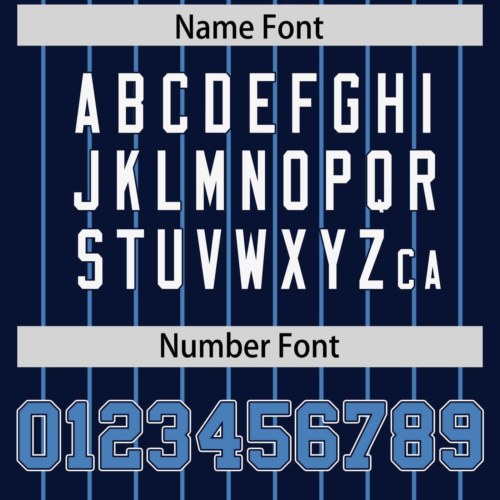 Custom Navy Light Blue Stripe Fashion Sleeves Gradient Authentic Baseball Jersey