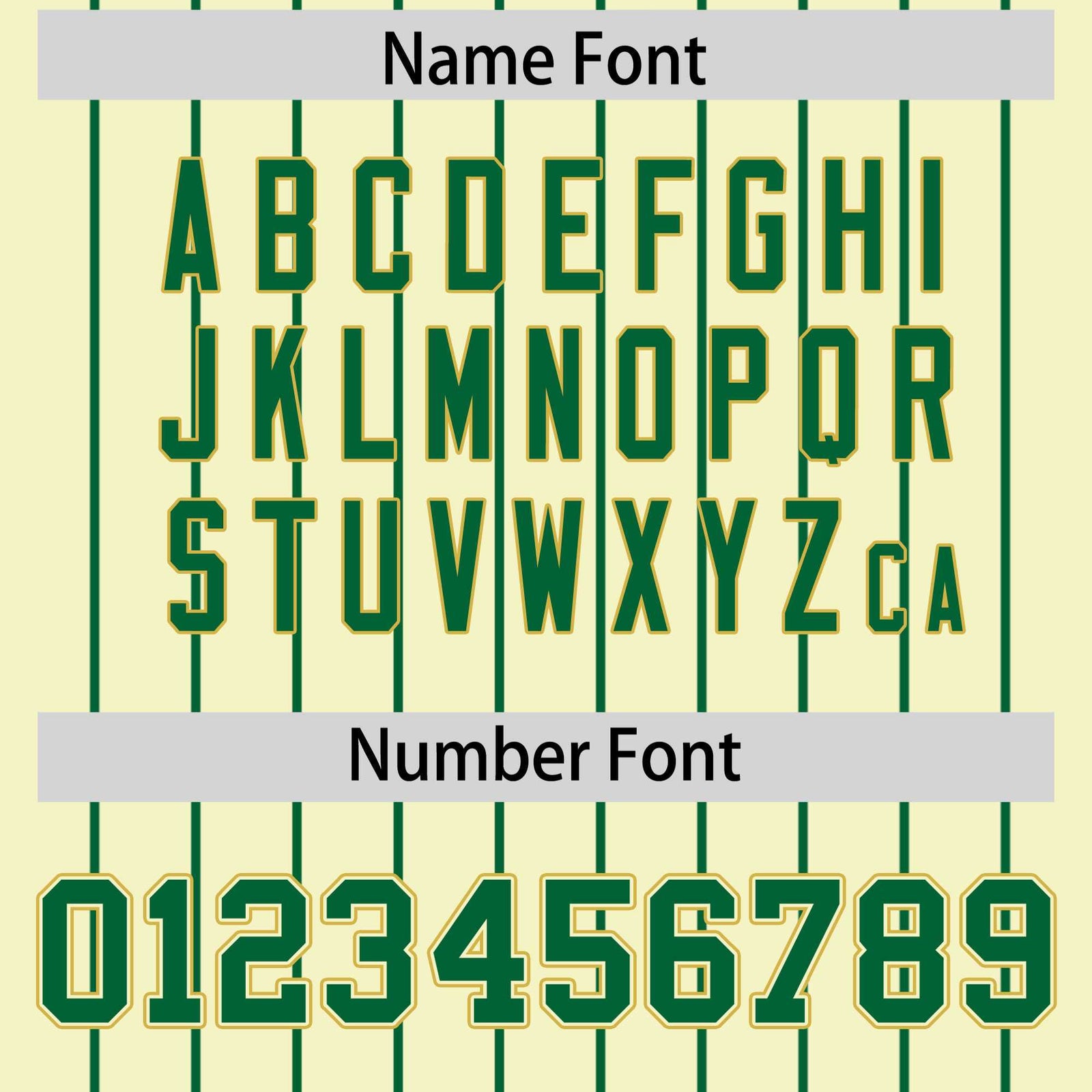 Custom Cream Kelly Green Stripe Fashion Sleeves Gradient Authentic Baseball Jersey