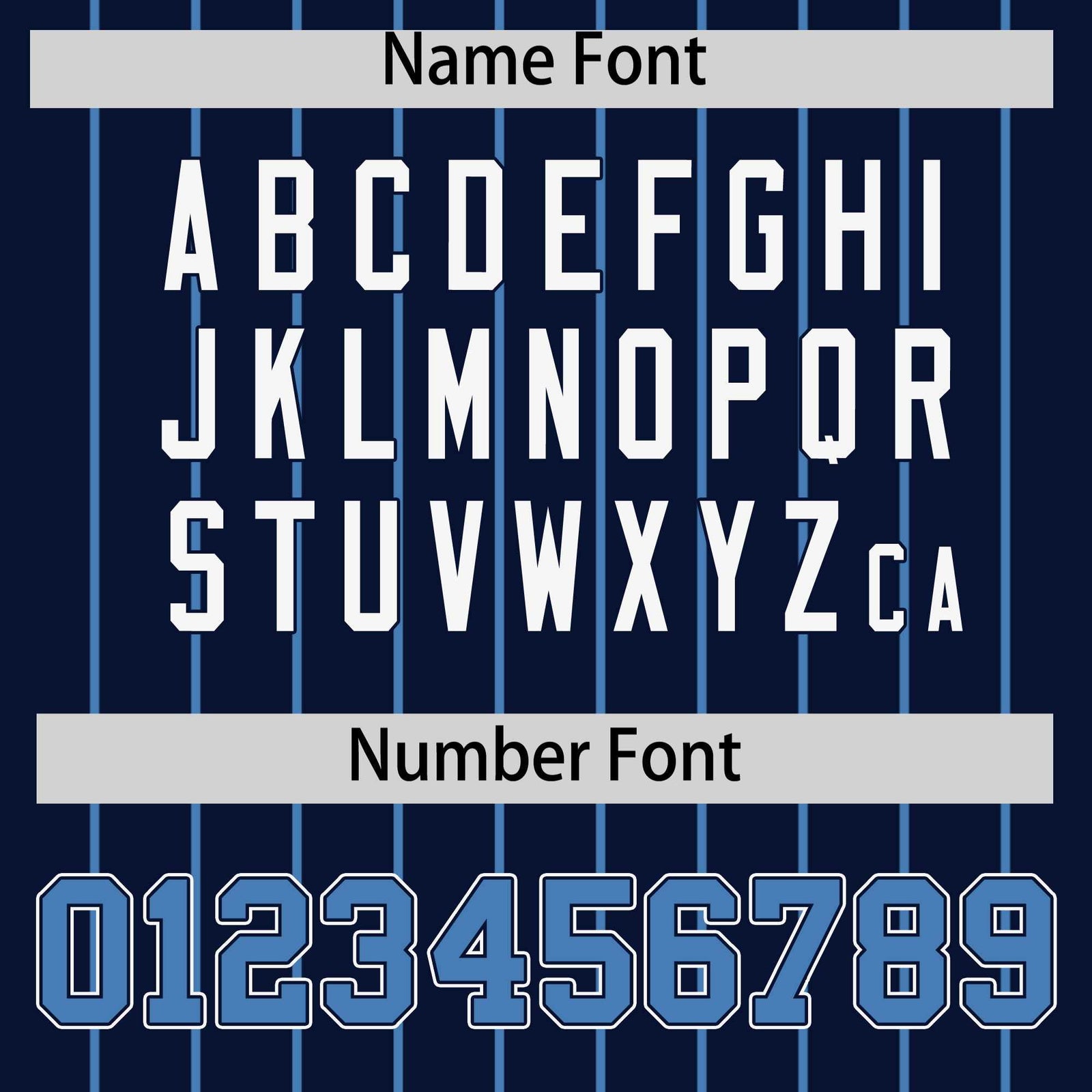 Custom Navy Light Blue Stripe Fashion Sleeves Gradient Authentic Baseball Jersey