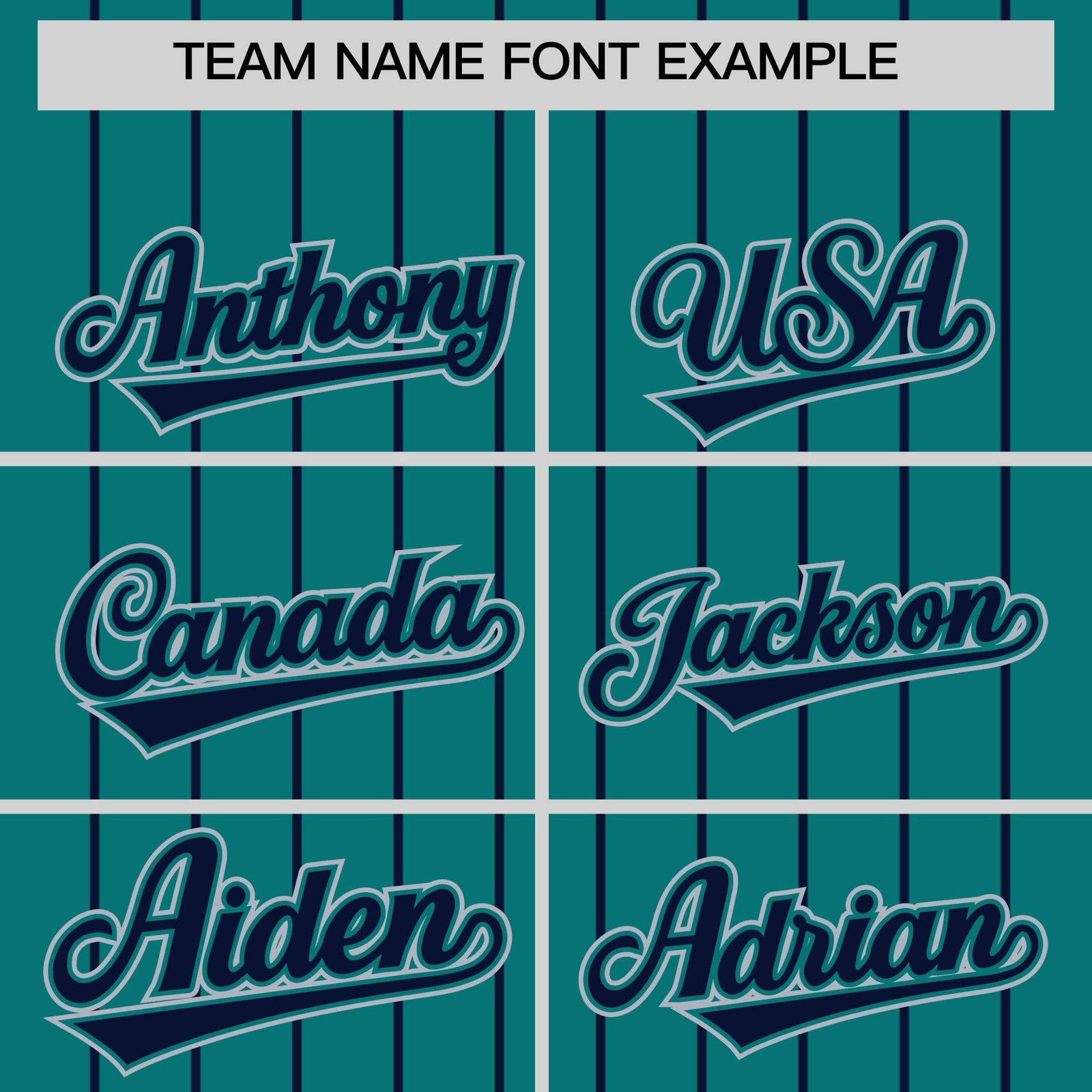 Custom Aqua Navy Stripe Fashion Sleeves Gradient Authentic Baseball Jersey