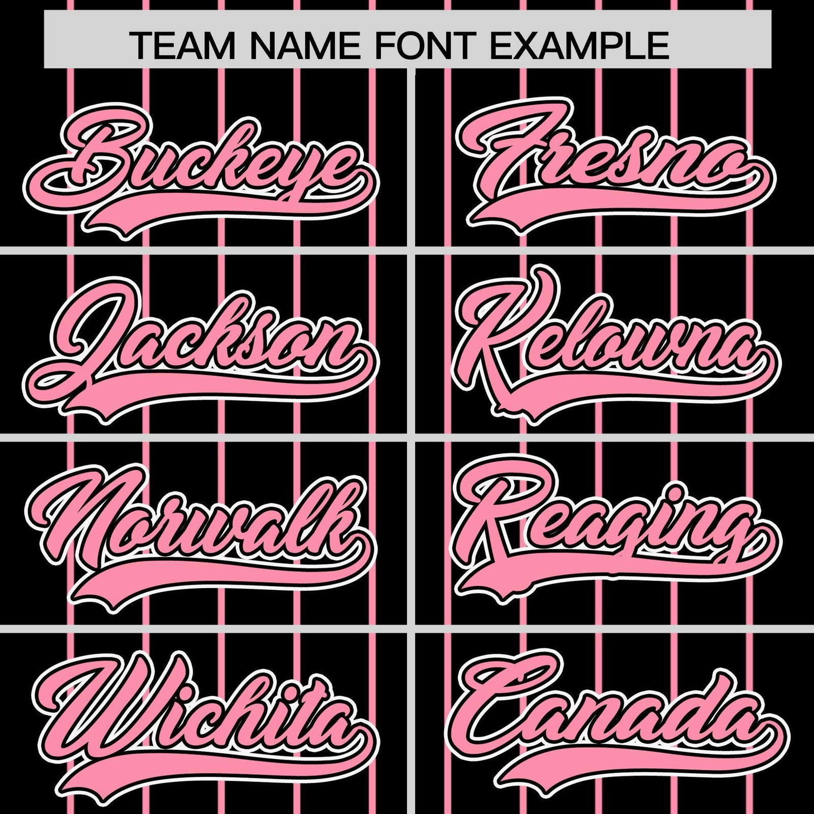 Custom Black Light Pink Stripe Fashion Sleeves Gradient Authentic Baseball Jersey
