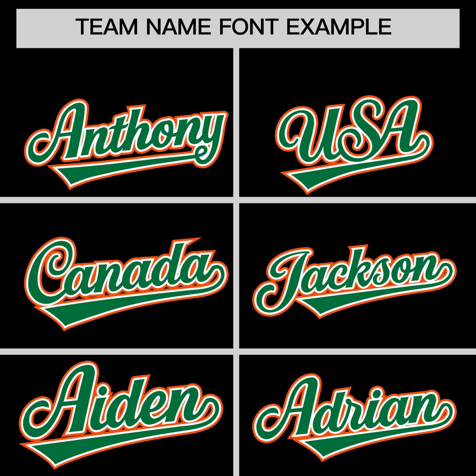 Custom Black Kelly Green and Orange Raglan Sleeves Authentic Baseball Jersey