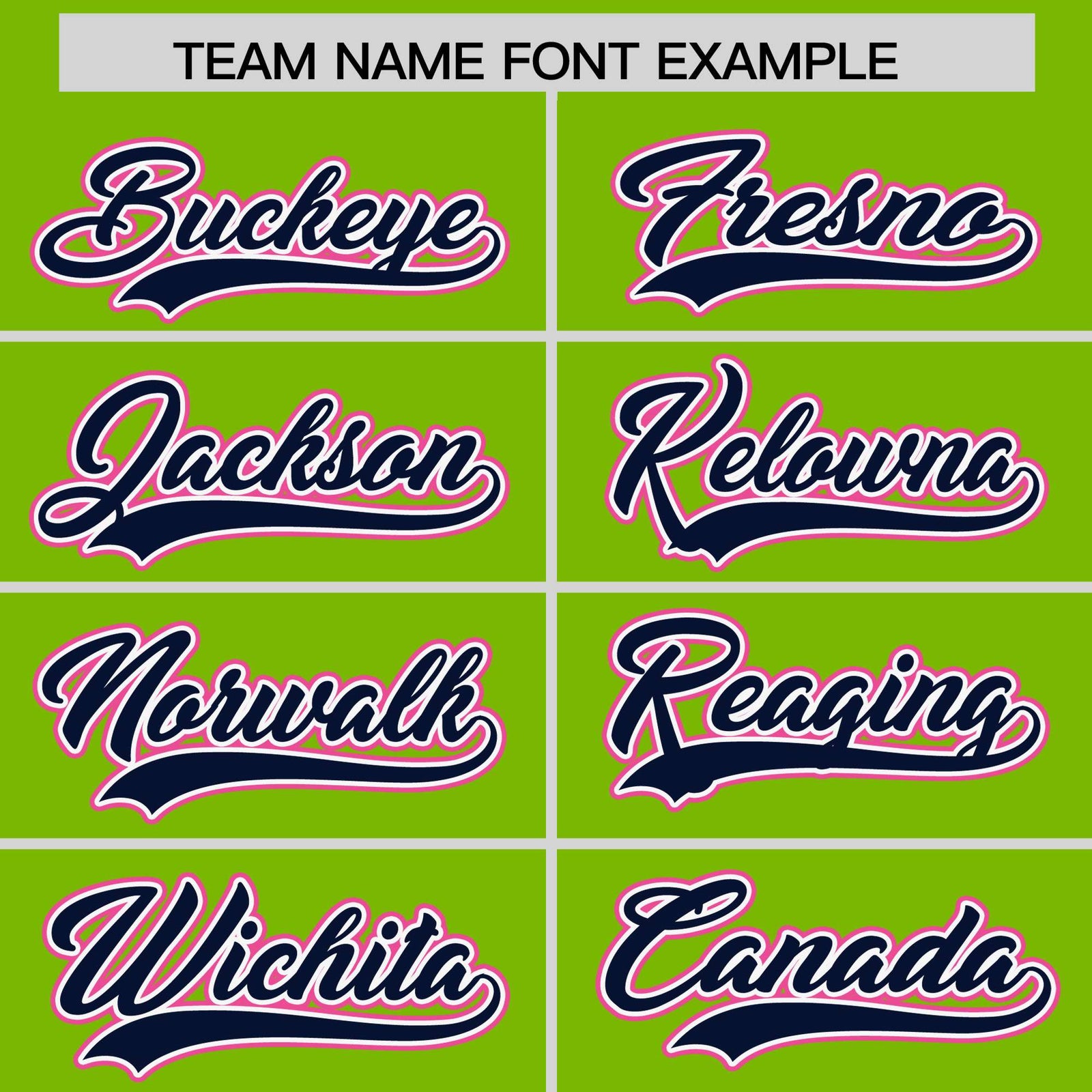 Custom Neon Green Navy and Pink Raglan Sleeves Authentic Baseball Jersey