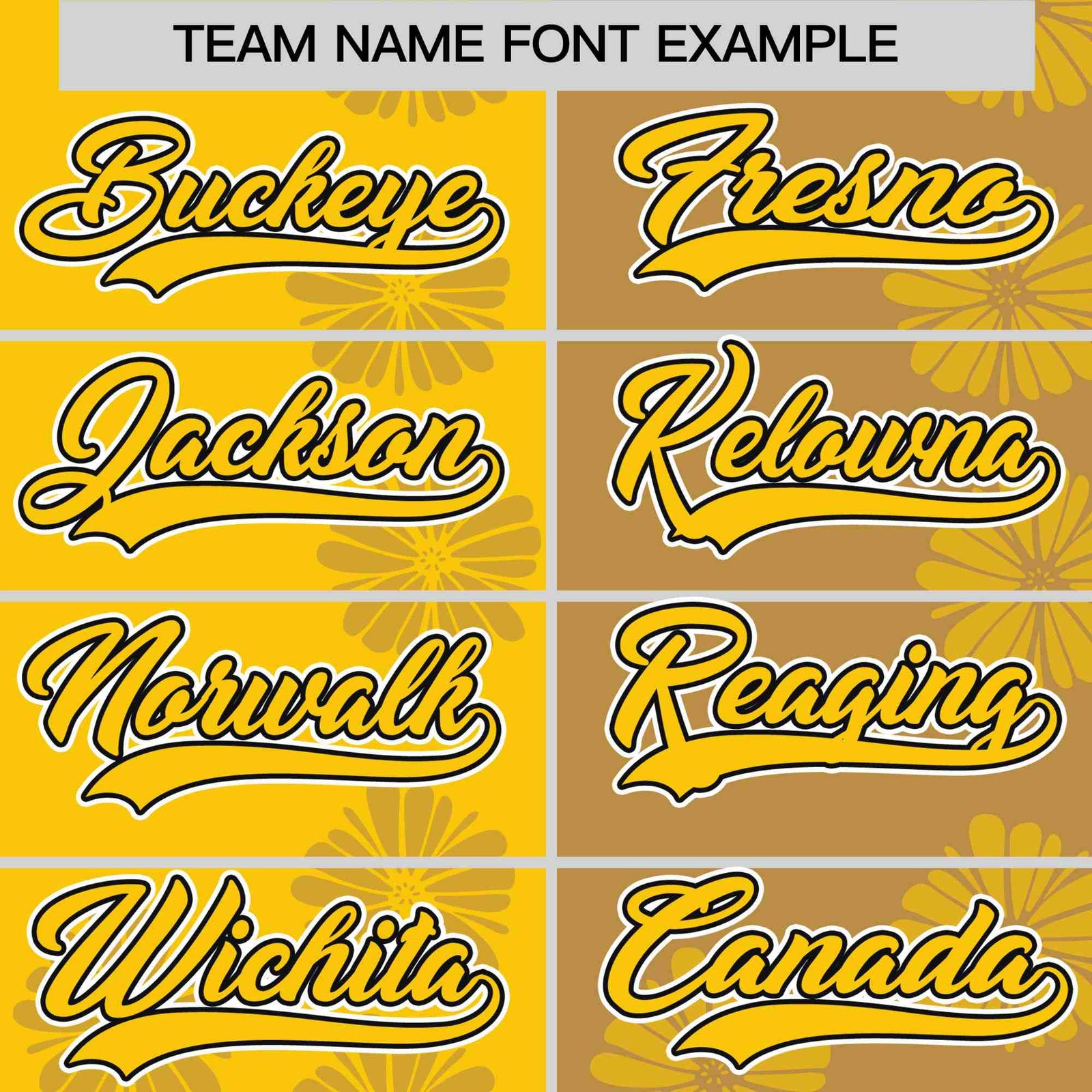 Custom Gold Old Gold Split Fashion Flower Graffiti Pattern Authentic Baseball Jersey