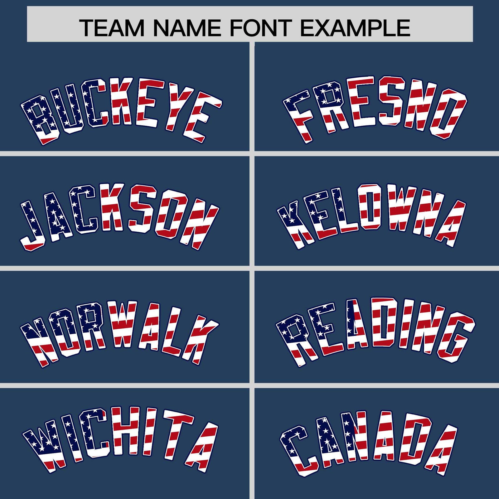 Custom Midnight Blue American Flag Design Personalized Baseball Jersey