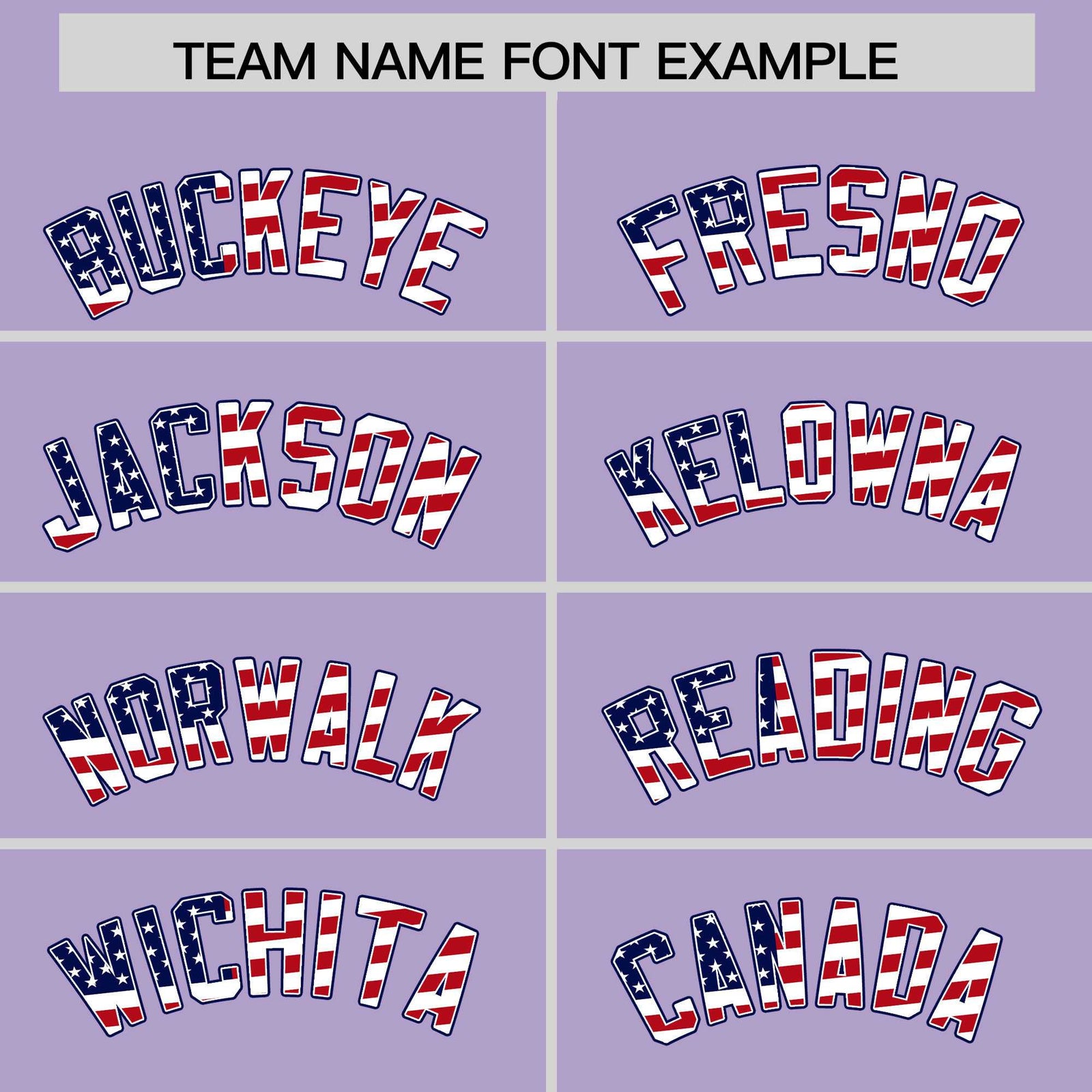 Custom Light Purple American Flag Design Personalized Baseball Jersey
