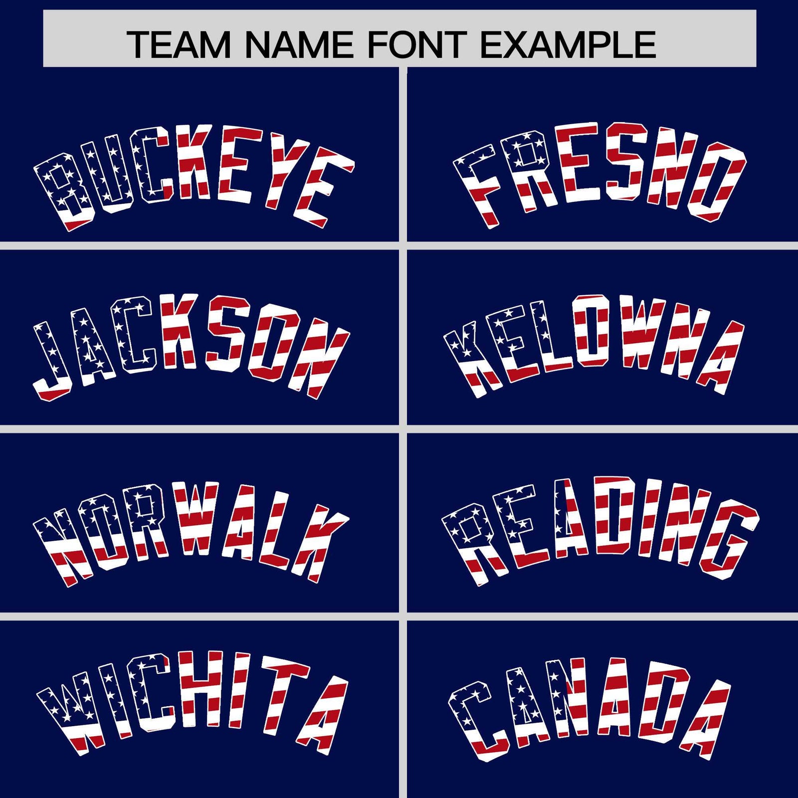 Custom Dark Blue American Flag Design Personalized Baseball Jersey