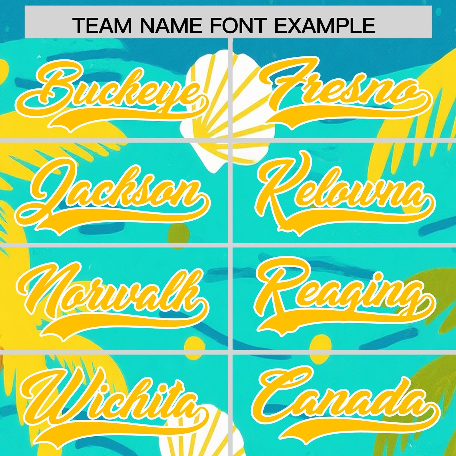 Custom White Yellow Palm Tree Pattern Graffiti Hawaiian Style Baseball Jersey| KXKSHOP