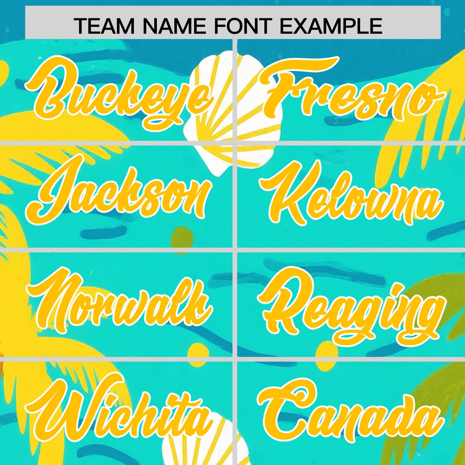 Custom White Yellow Palm Tree Pattern Graffiti Hawaiian Style Baseball Jersey| KXKSHOP