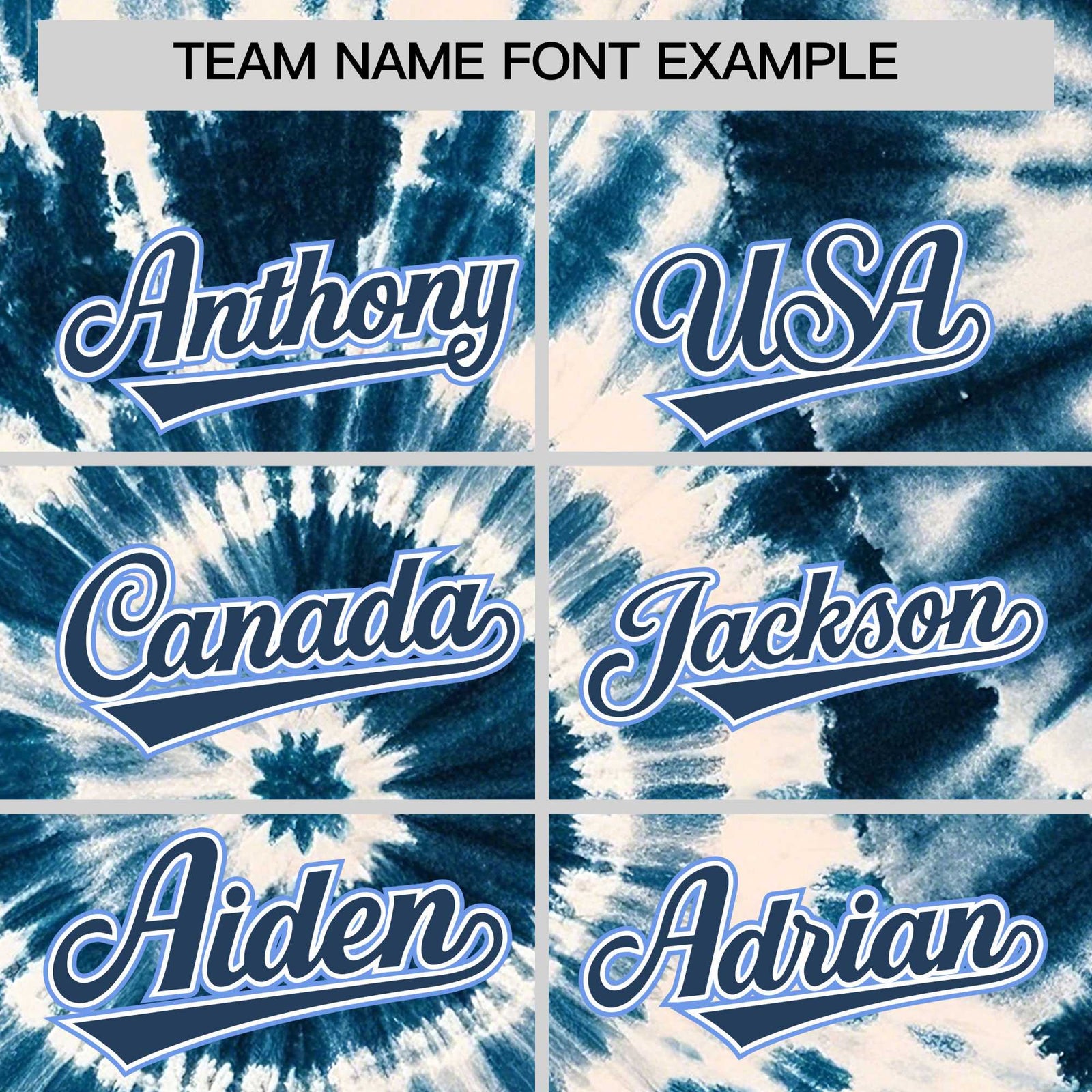 Custom Midnight Blue Tie-Dye Graffiti Pattern Authentic Baseball Jersey