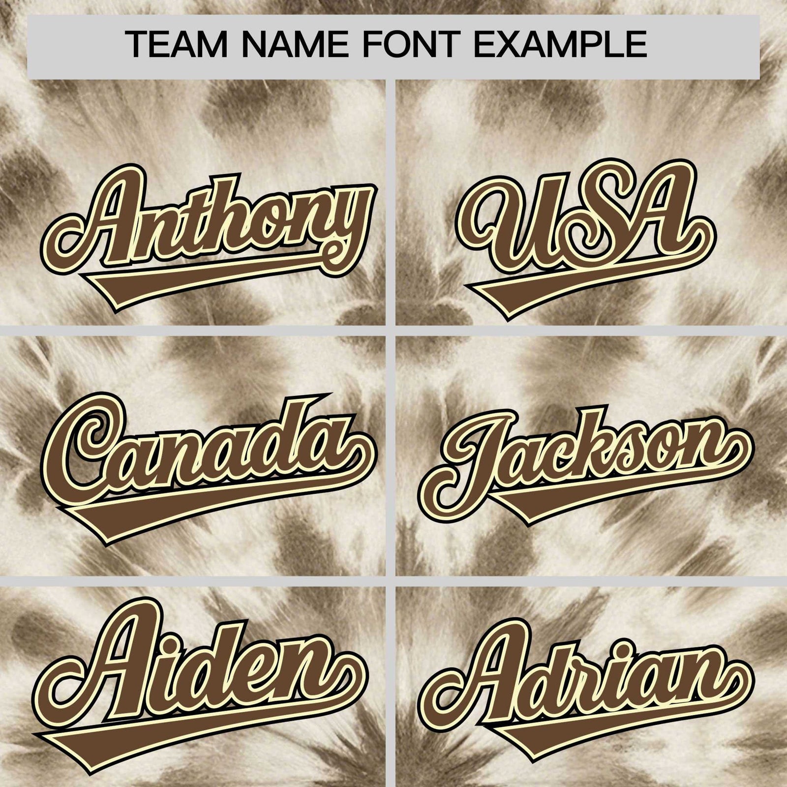 Custom Cream Tie-Dye Graffiti Pattern Authentic Baseball Jersey