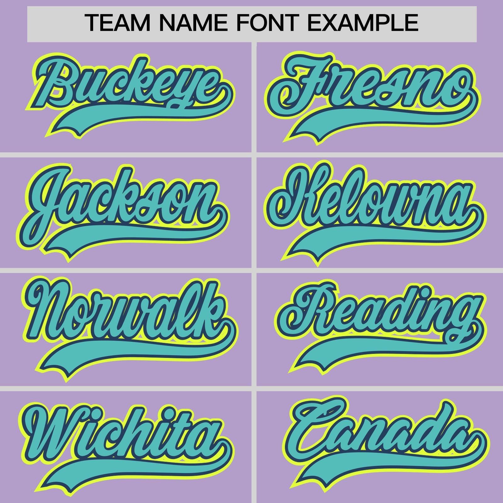 Custom Light Purple Fluorescent Green Midnight Blue Classic Style Stitched Sports Uniform For Men Women Youth Personalized Lightweight Baseball Jersey| KXKSHOP