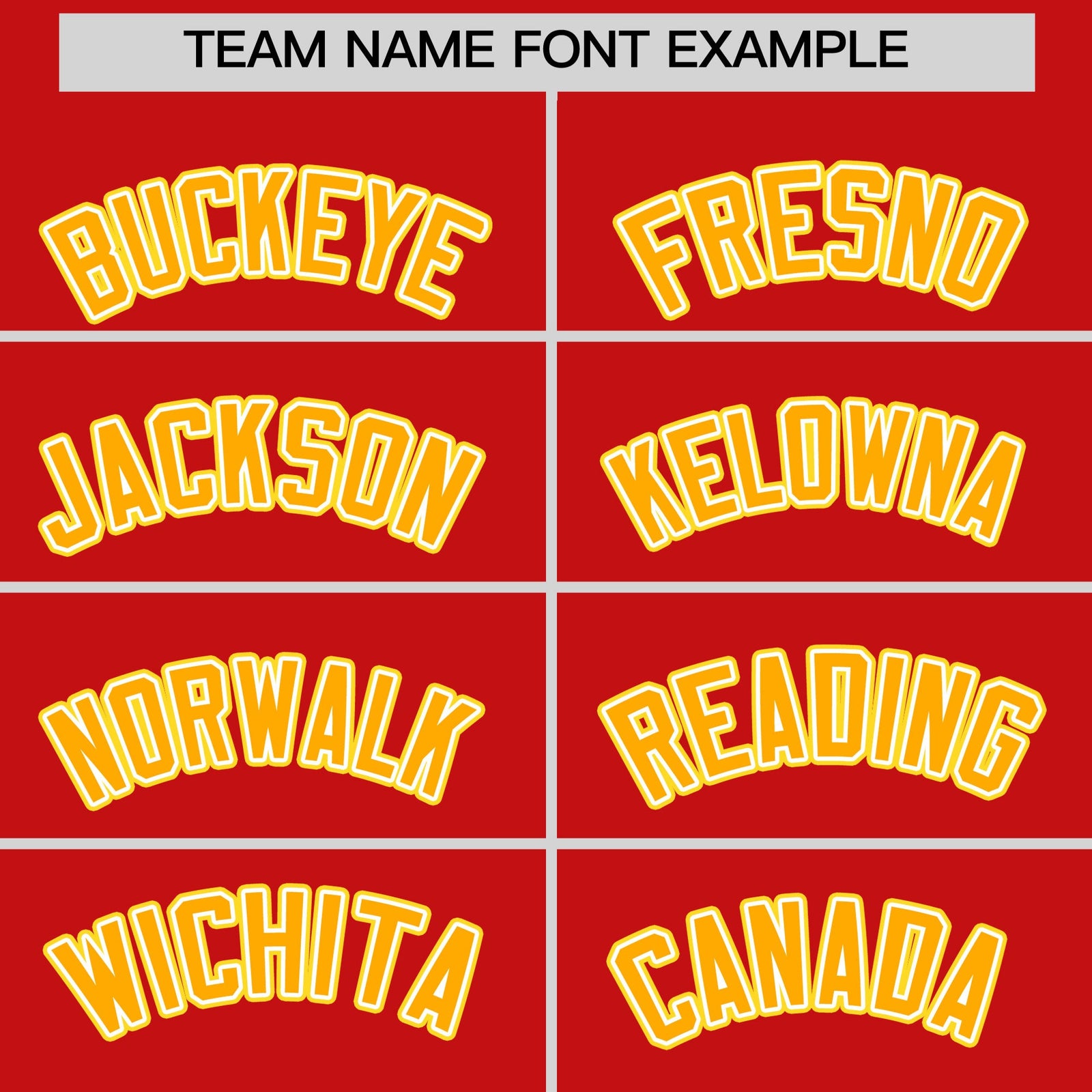 Custom Red Yellow White Classic Style Stitched Sports Uniform For Men Women Youth Personalized Quick Dry Baseball Jersey| KXKSHOP