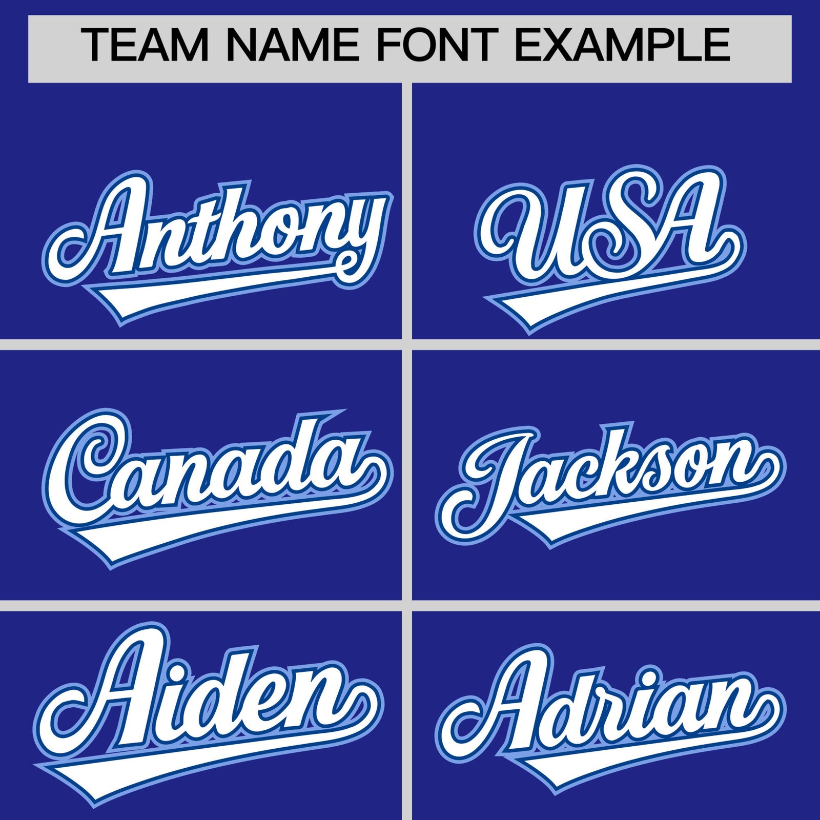 Custom Royal White Light Blue Classic Style Stitched Sports Uniform For Men Women Youth Personalized Lightweight Baseball Jersey| KXKSHOP