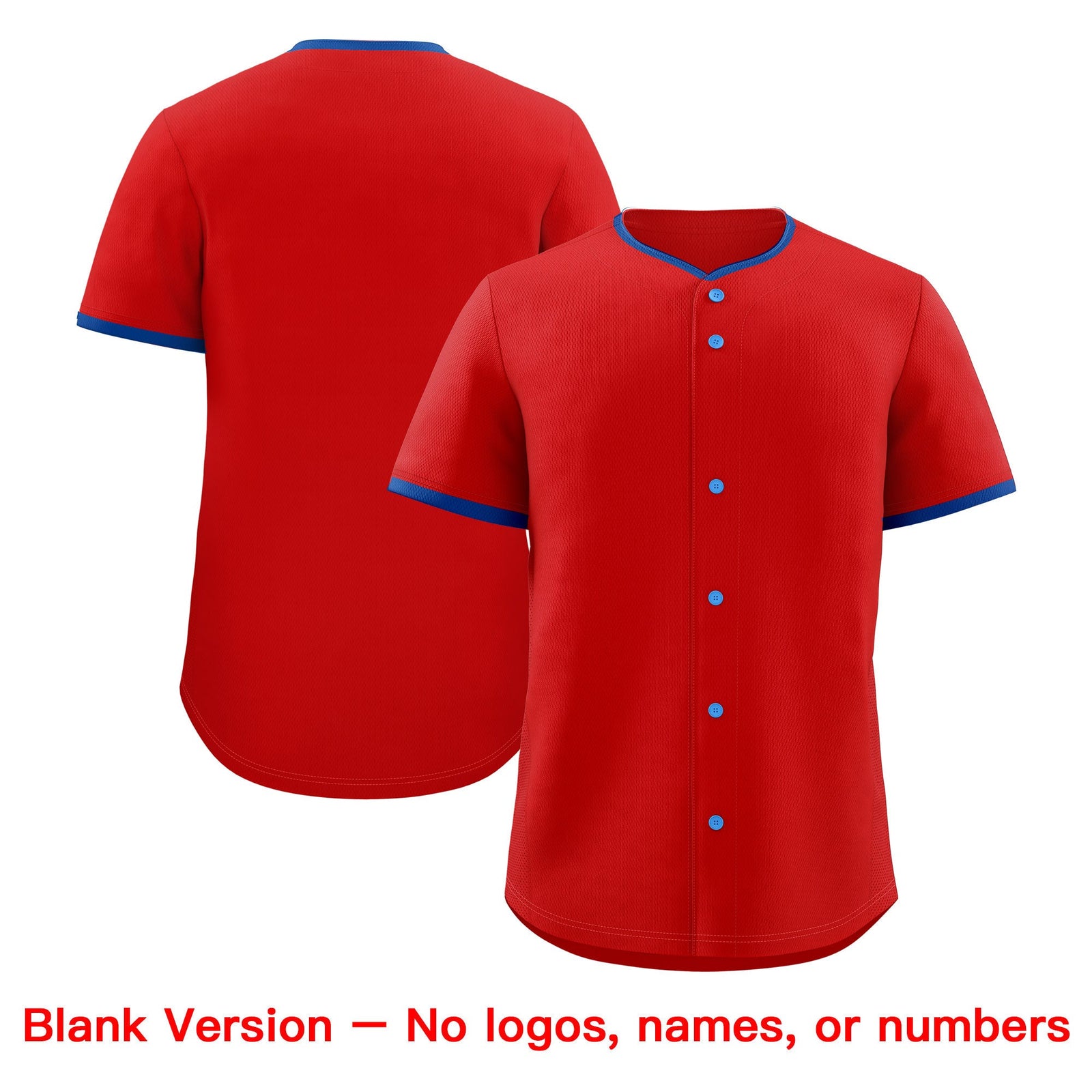Custom Red Royal White Classic Style Stitched Sports Uniform For Men Women Youth Personalized Lightweight Baseball Jersey| KXKSHOP