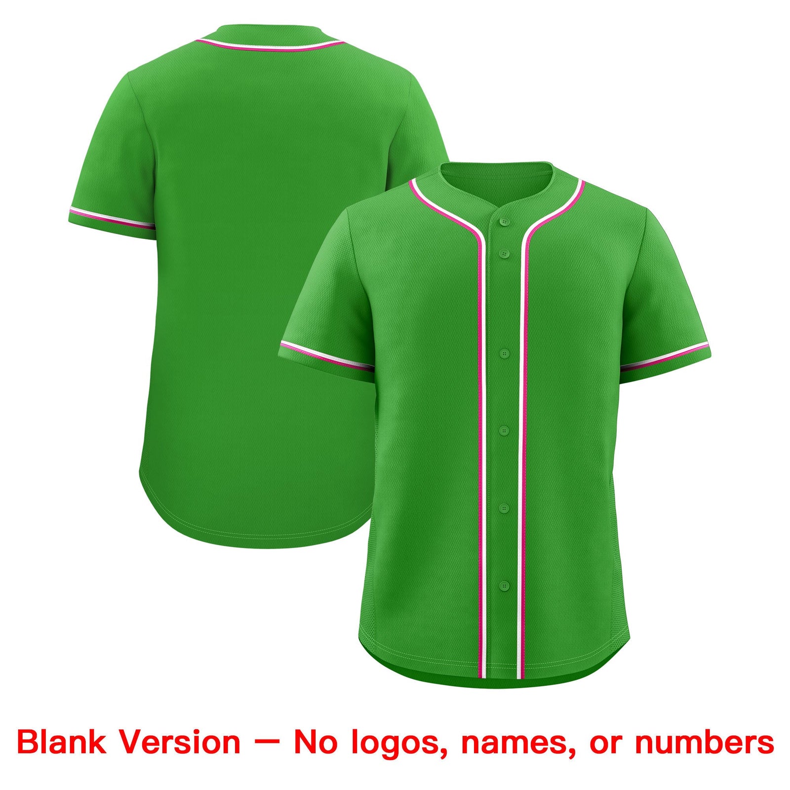 Custom Light Green Classic Style Stitched Sports Uniform Personalized For Teams Quick Dry Baseball Jersey| KXKSHOP