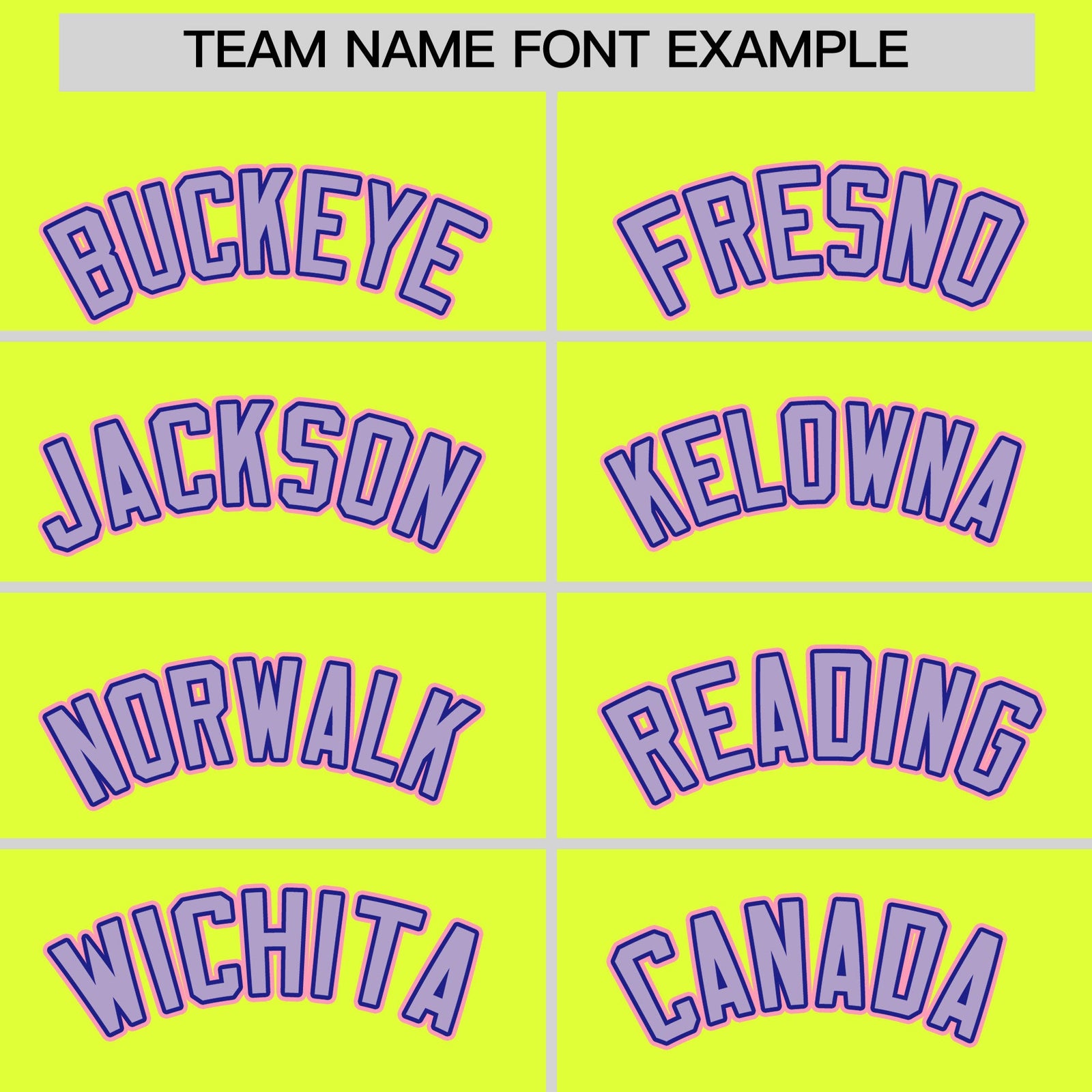 Custom Fluorescent Green Classic Style Stitched Sports Uniform Personalized For Teams Lightweight Baseball Jersey| KXKSHOP