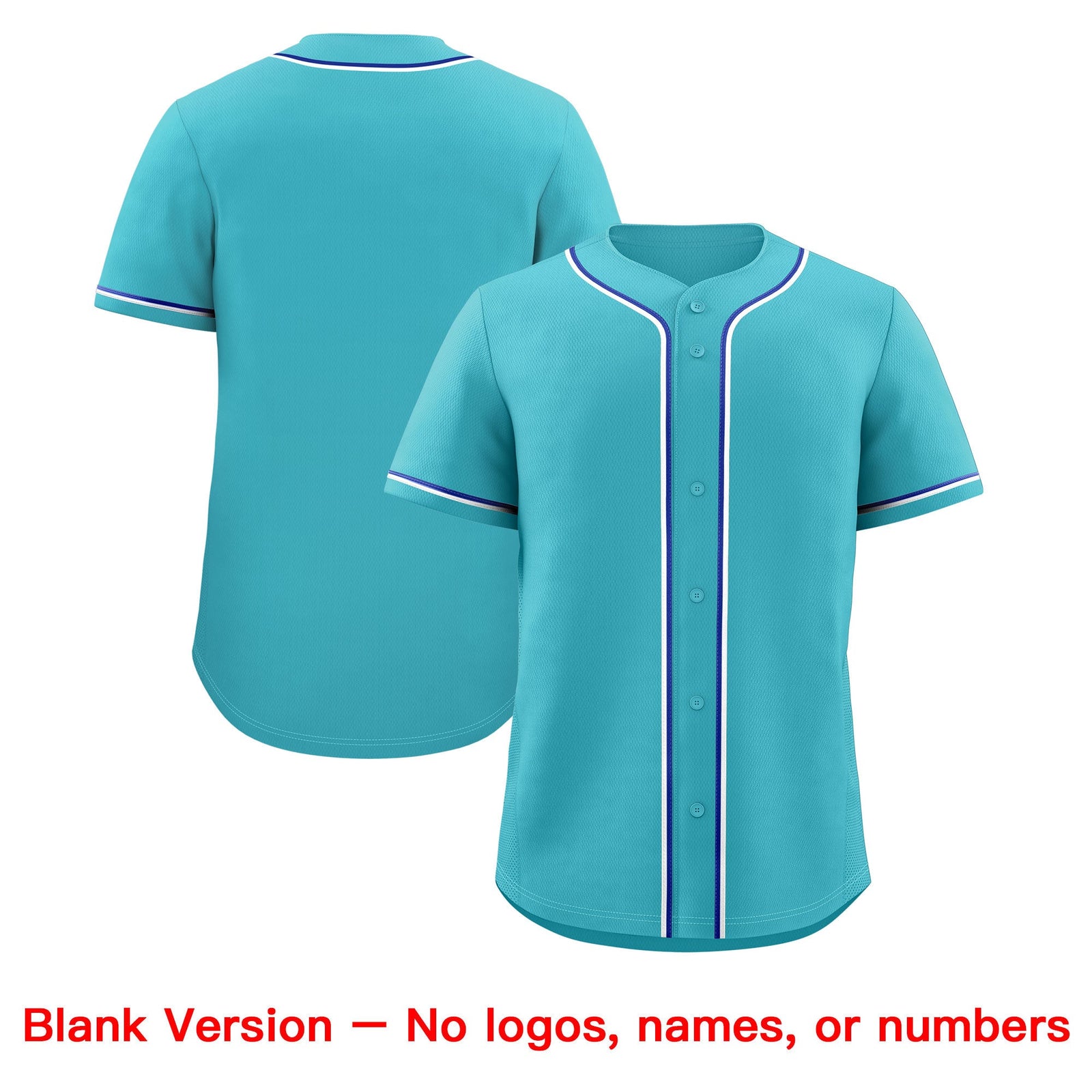 Custom Sky Blue Classic Style Stitched Sports Uniform Personalized For Teams Quick Dry Baseball Jersey| KXKSHOP