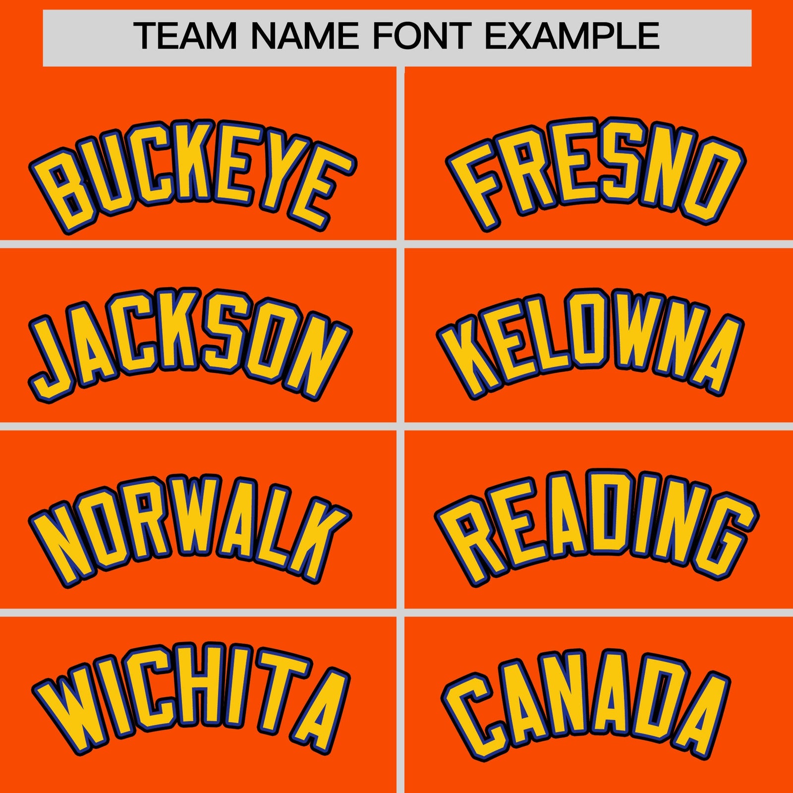 Custom Orange Classic Style Stitched Sports Uniform Personalized For Teams Quick Dry Baseball Jersey| KXKSHOP