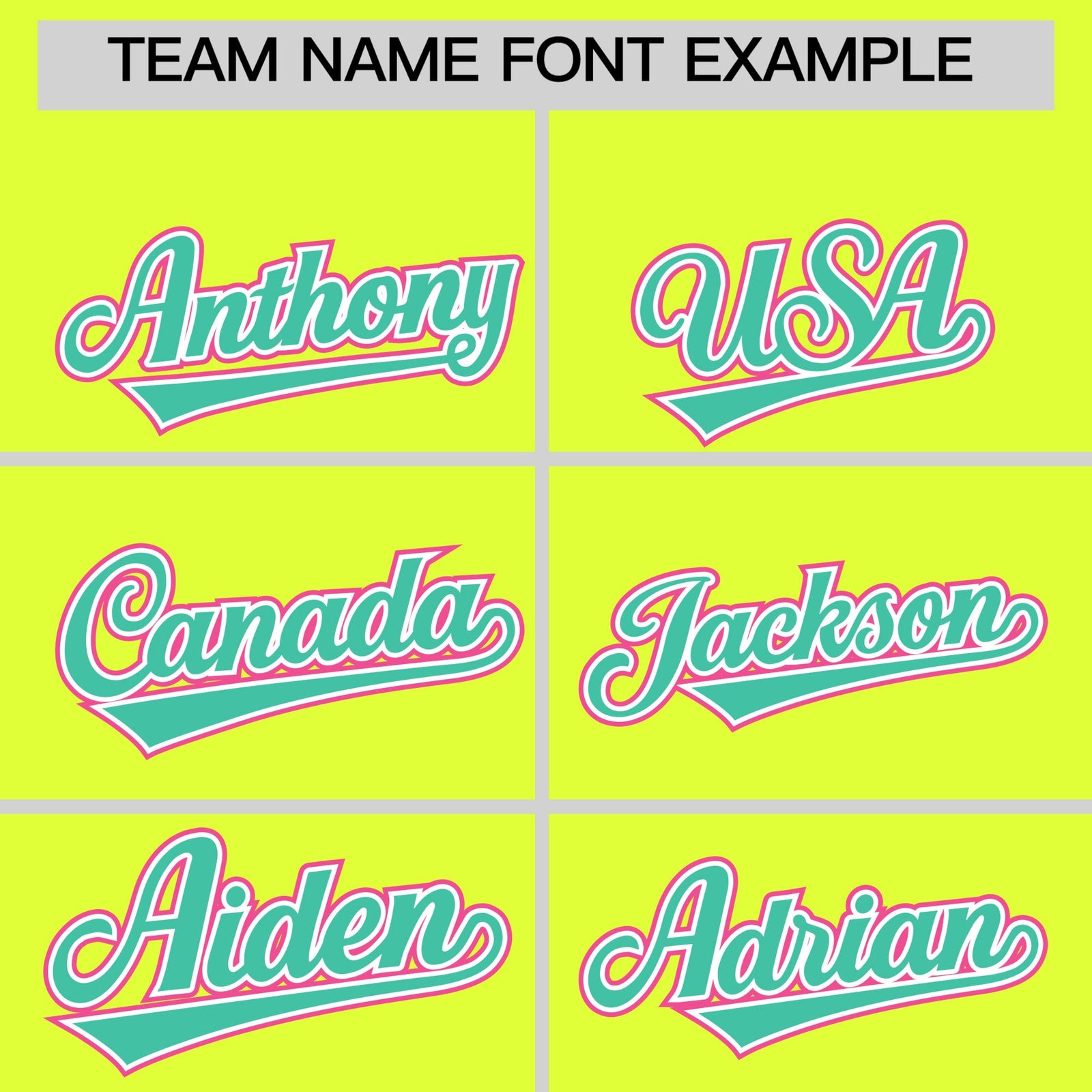 Custom Fluorescent Green Classic Style Stitched Sports Uniform Personalized For Teams Quick Dry Baseball Jersey| KXKSHOP
