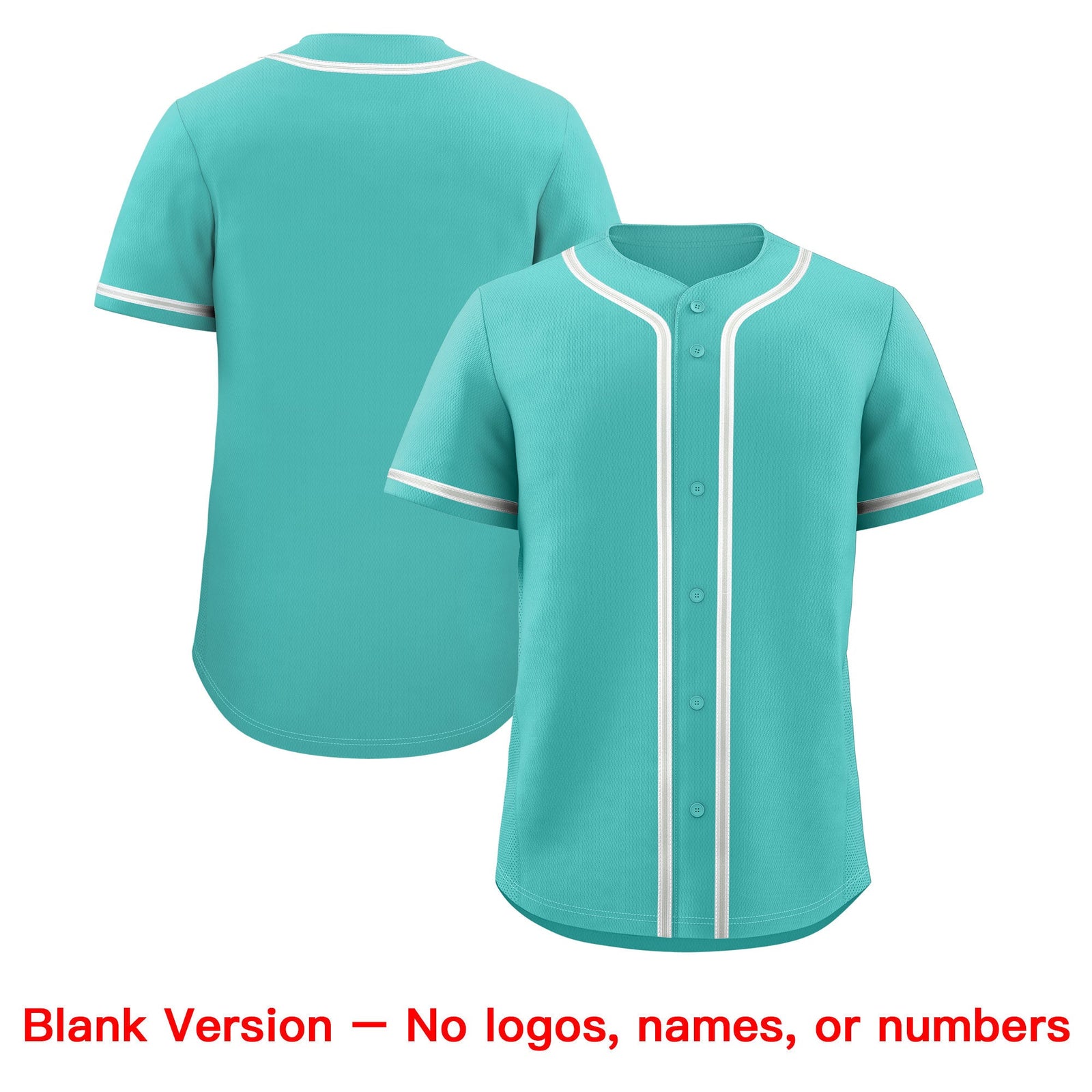 Custom Teal Classic Style Stitched Sports Uniform Personalized For Teams Lightweight Baseball Jersey| KXKSHOP