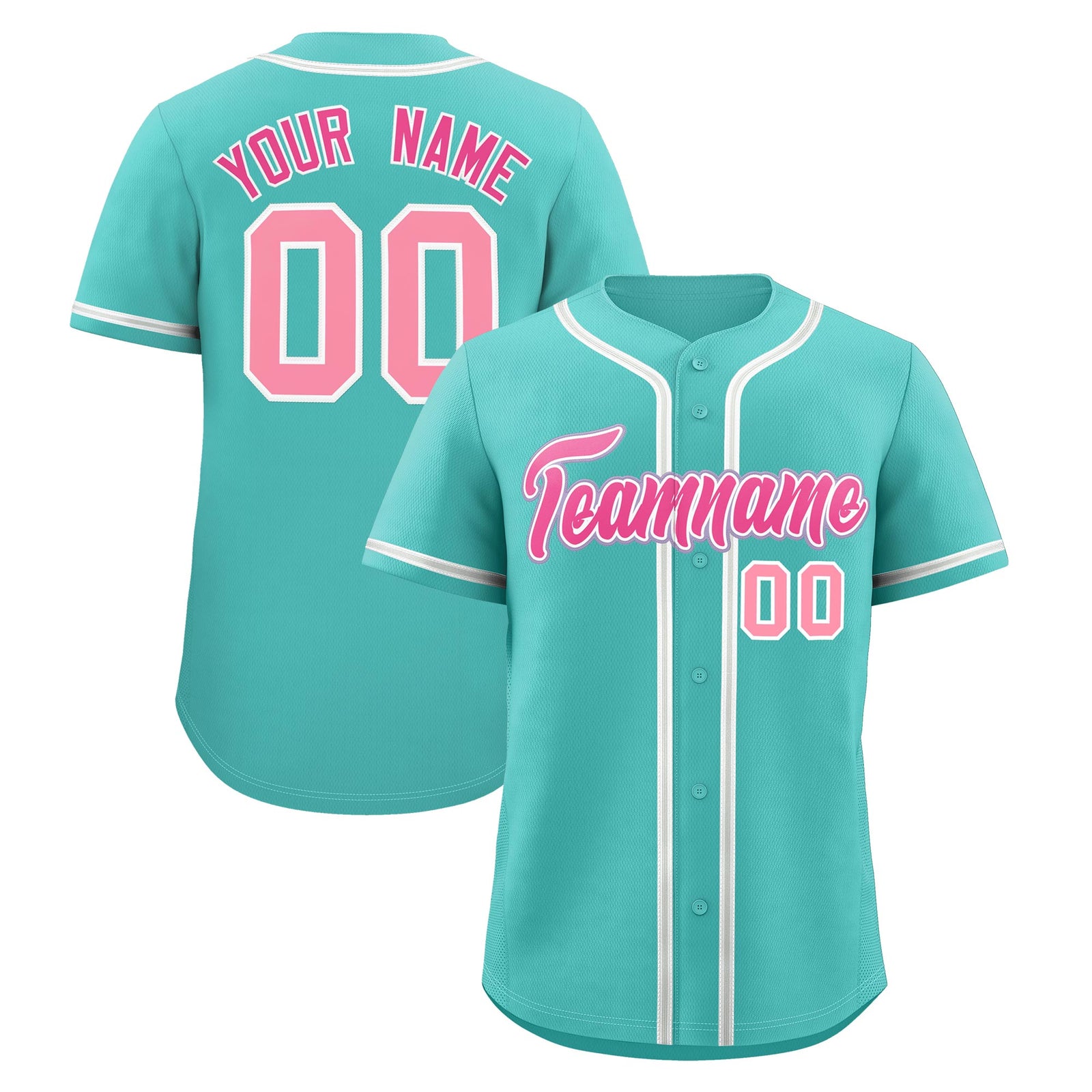 Custom Teal Classic Style Stitched Sports Uniform Personalized For Teams Lightweight Baseball Jersey| KXKSHOP