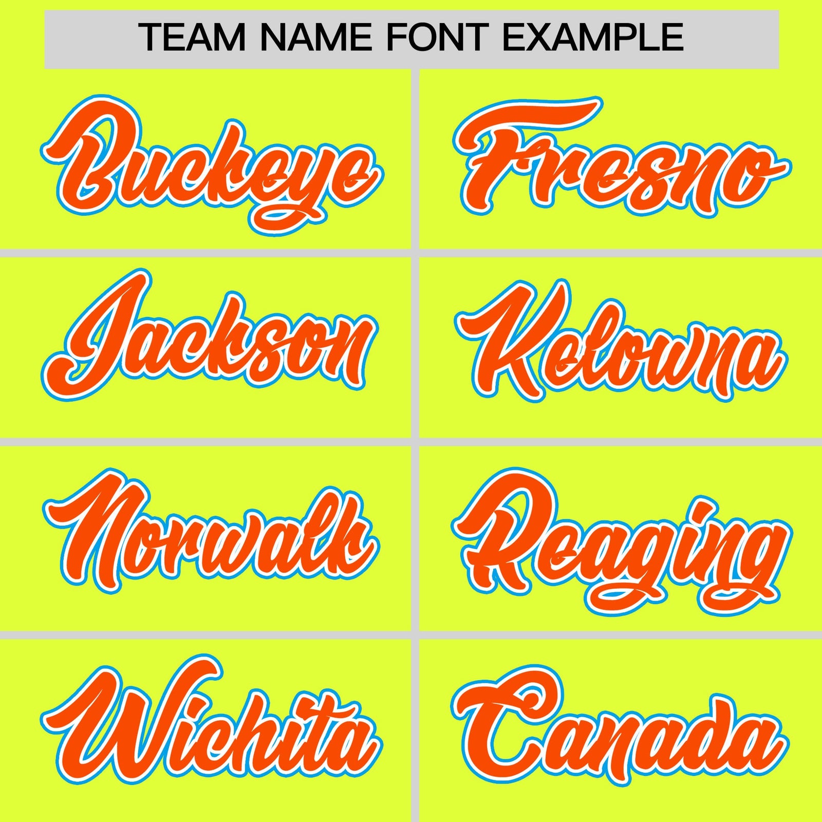 Custom Fluorescent Green Classic Style Stitched Sports Uniform Personalized For Teams Lightweight Baseball Jersey| KXKSHOP