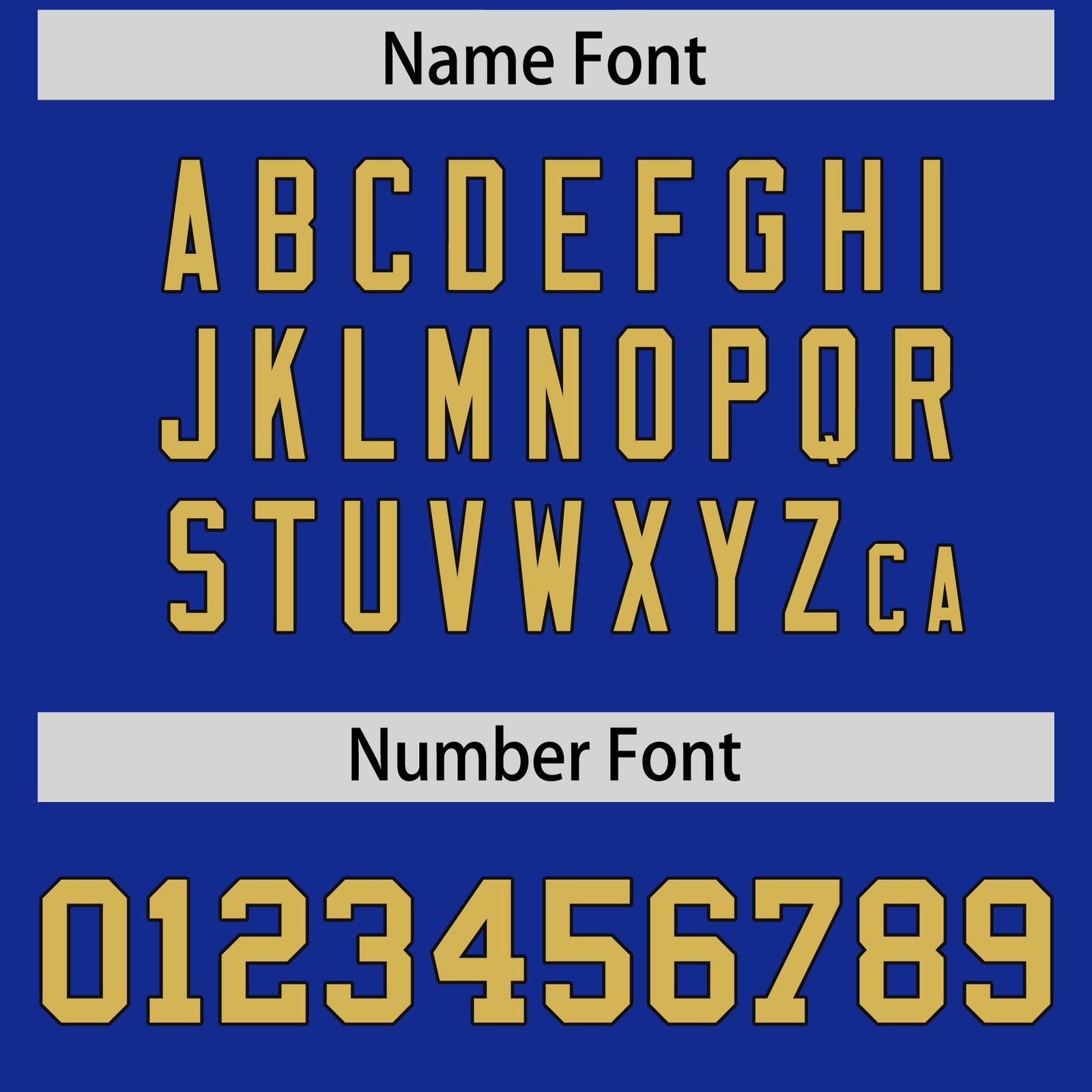 Custom Royal Old Gold Baroque Style Personalized Baseball Jersey