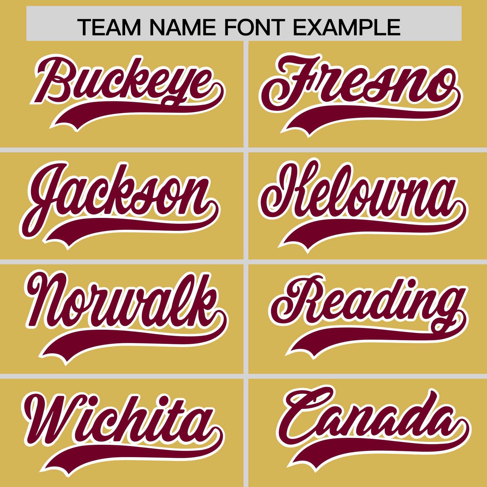 Custom Old Gold Crimson Baroque Style Personalized Baseball Jersey