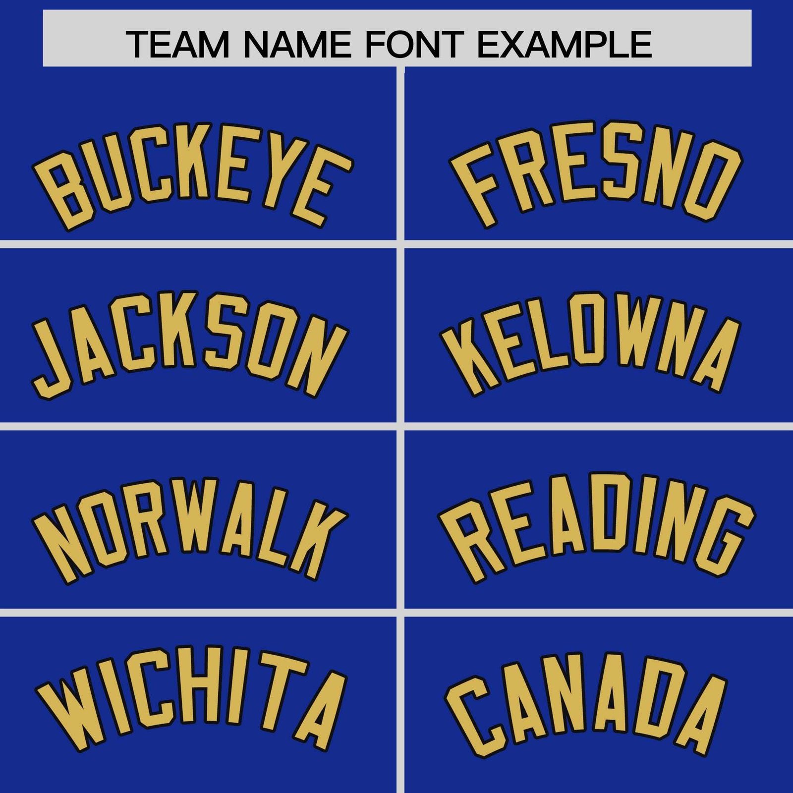 Custom Royal Old Gold Baroque Style Personalized Baseball Jersey