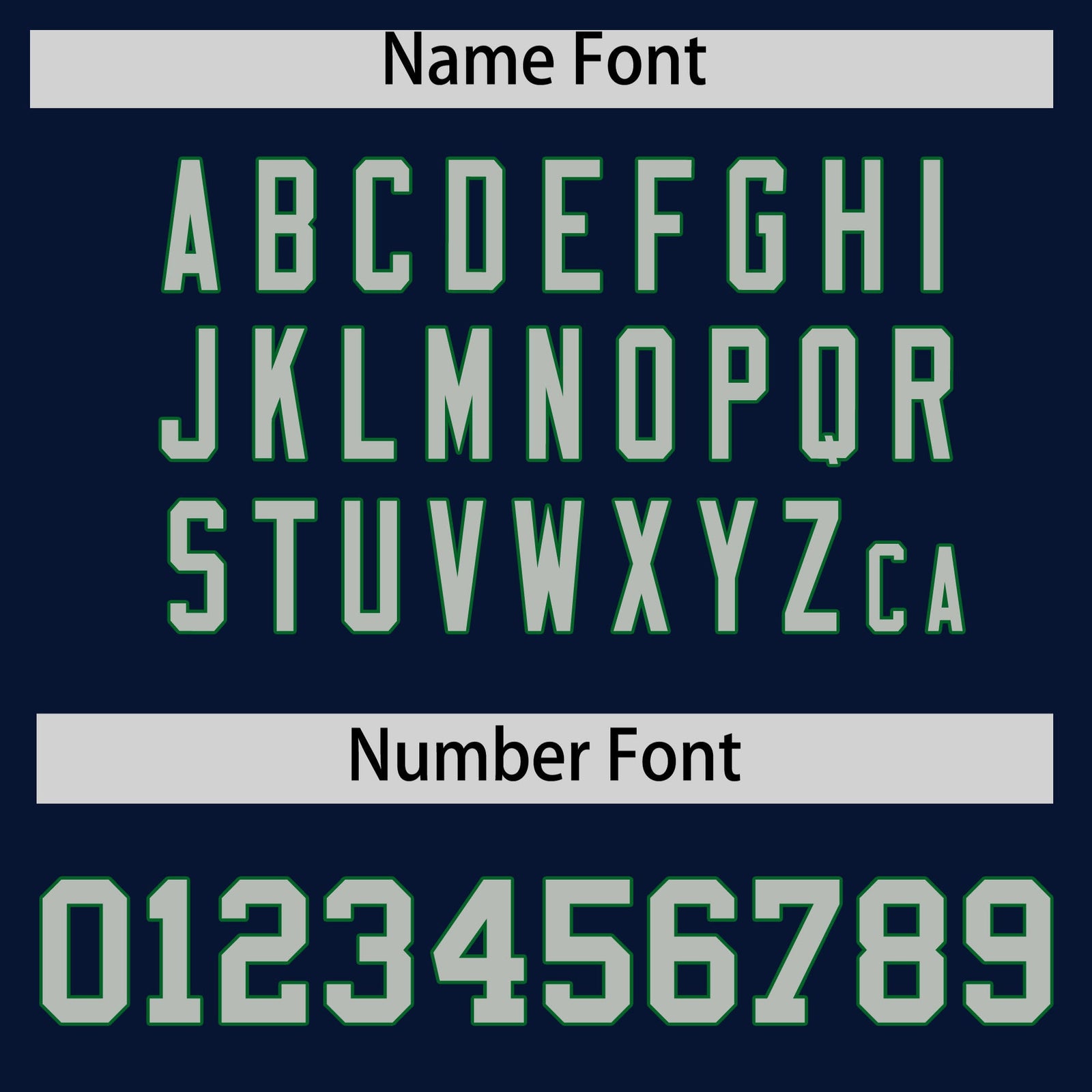 Custom Navy Kelly Green Baroque Style Personalized Baseball Jersey