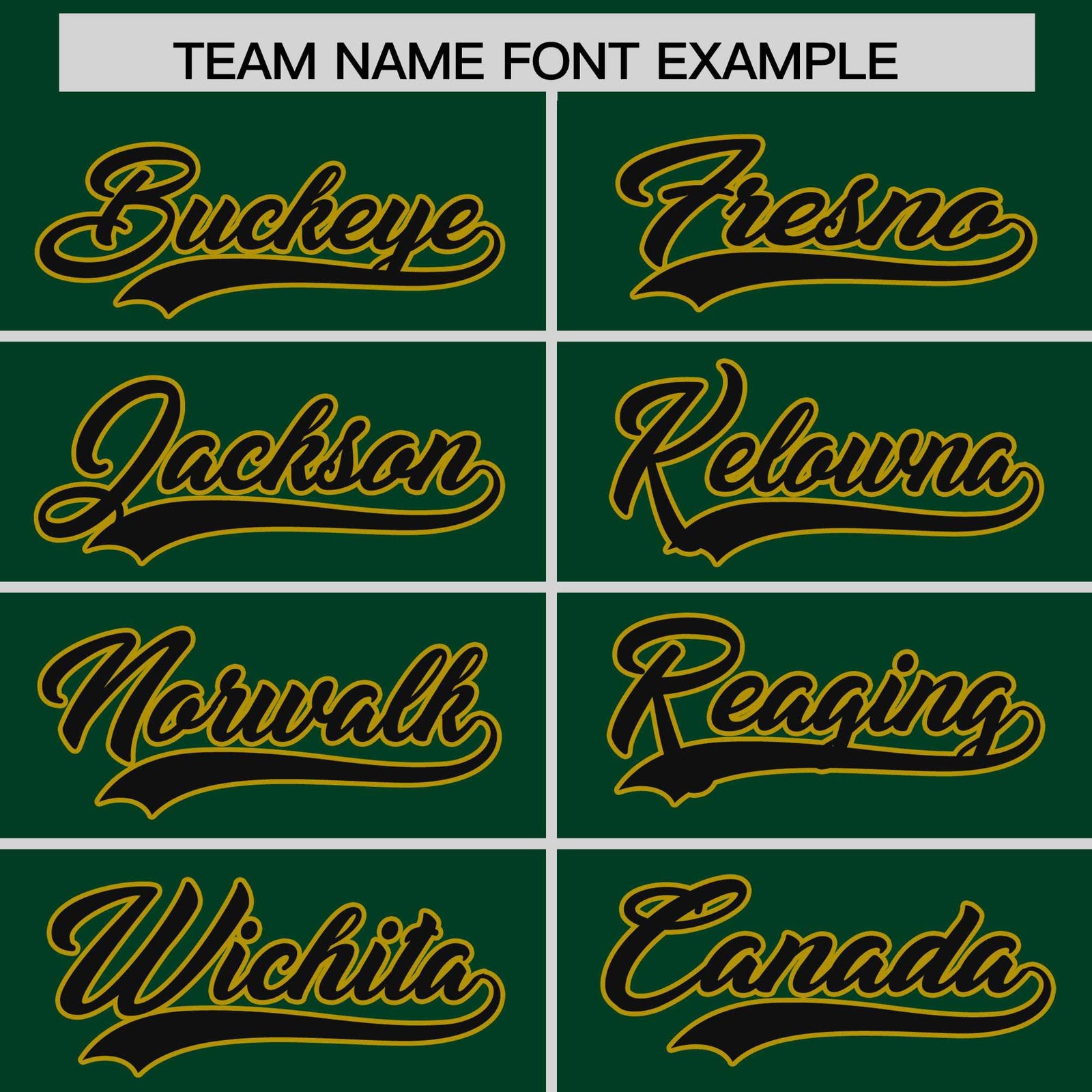 Custom Green Old Gold Baroque Style Personalized Baseball Jersey