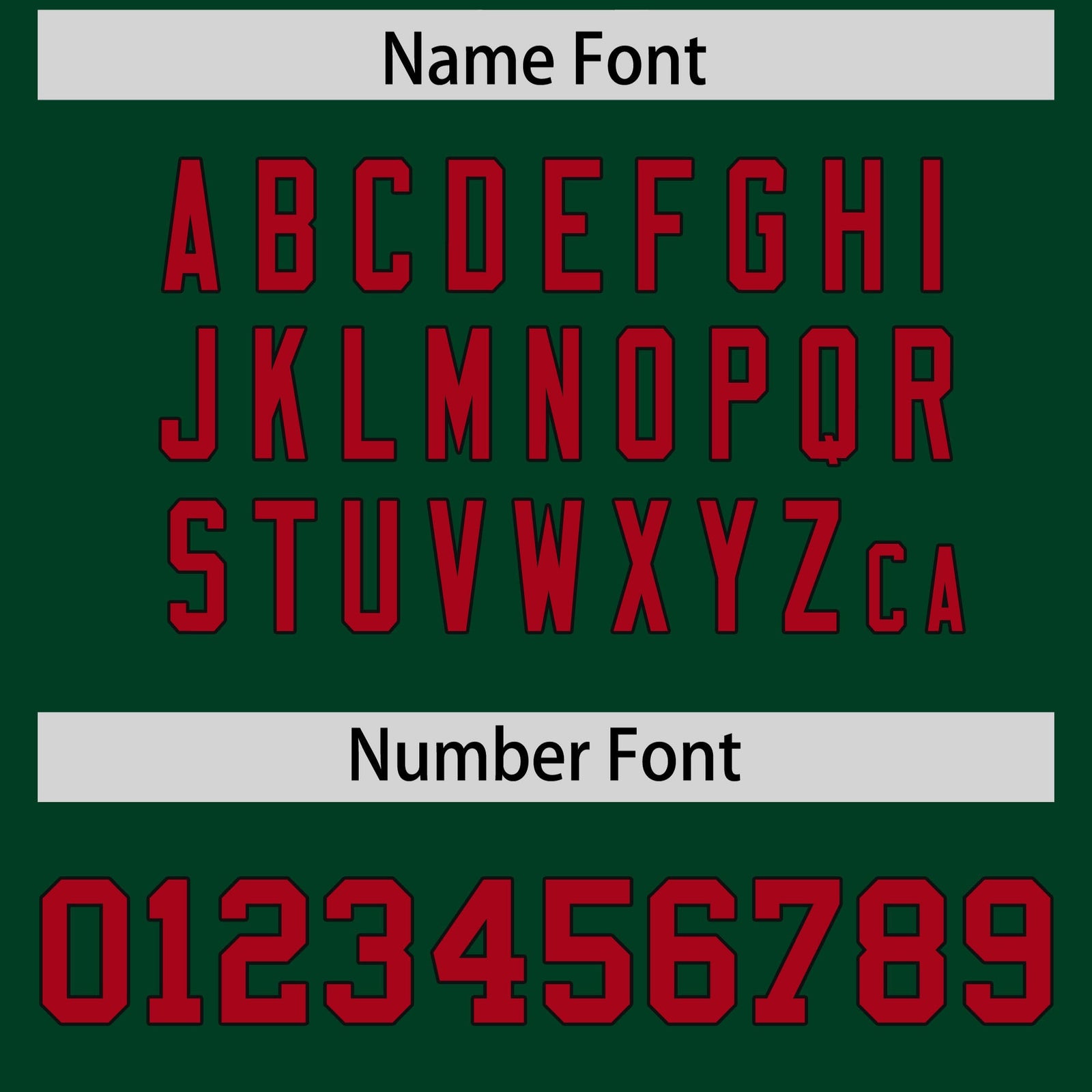 Custom Green Red Baroque Style Personalized Baseball Jersey