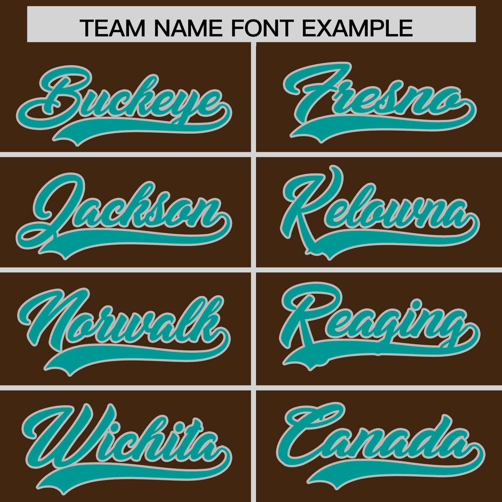 Custom Brown Teal Baroque Style Personalized Baseball Jersey