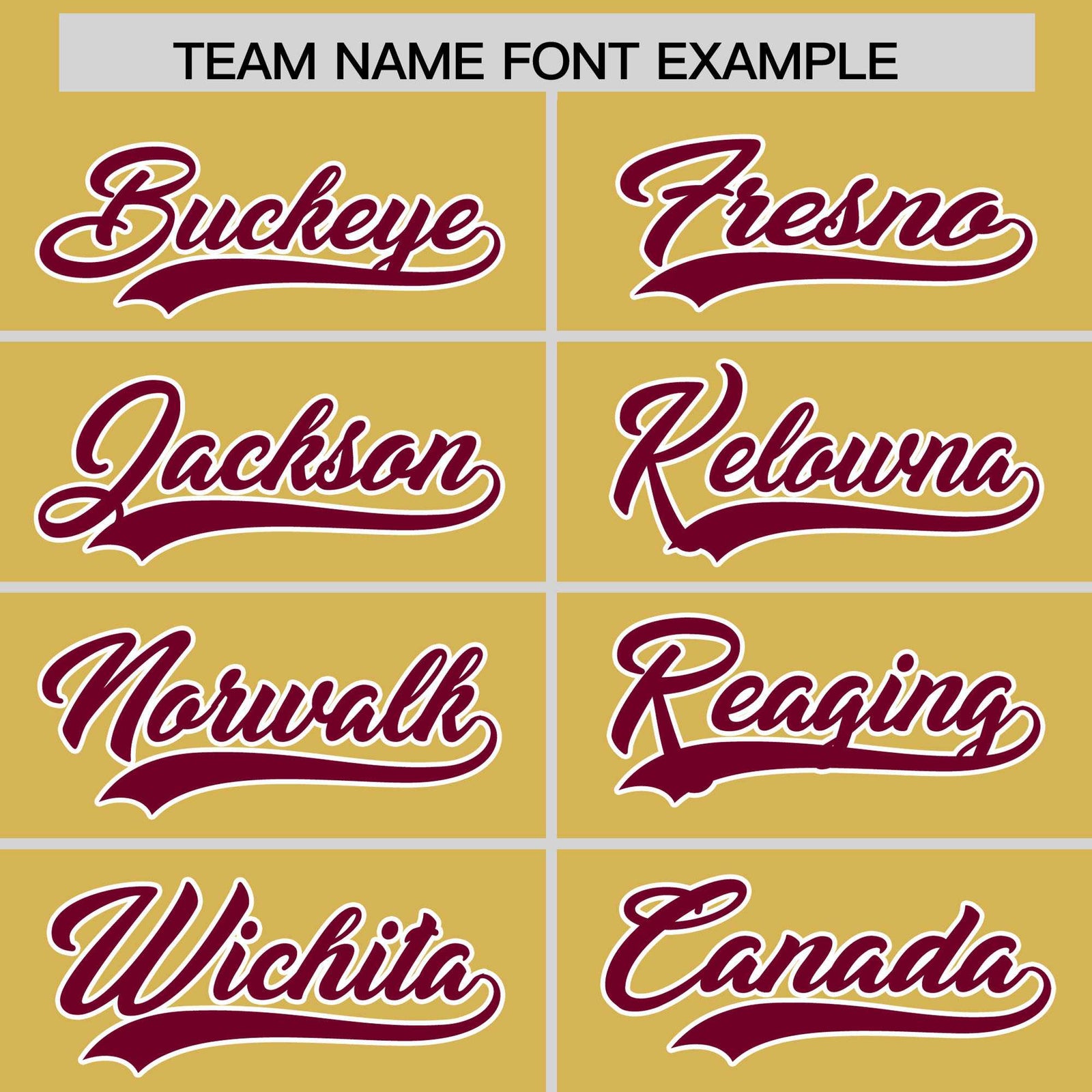 Custom Old Gold Crimson Baroque Style Personalized Baseball Jersey