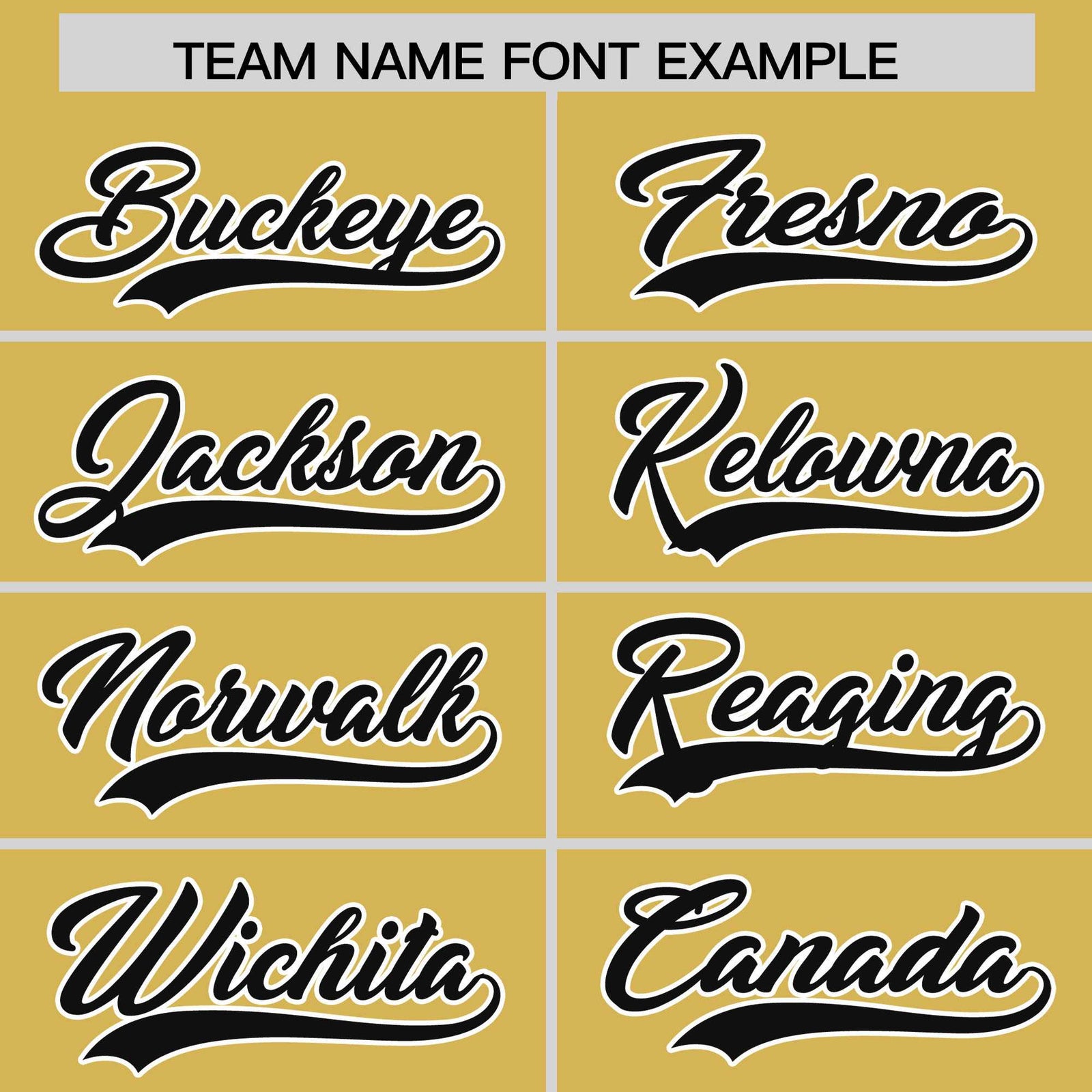 Custom Old Gold White Baroque Style Personalized Baseball Jersey